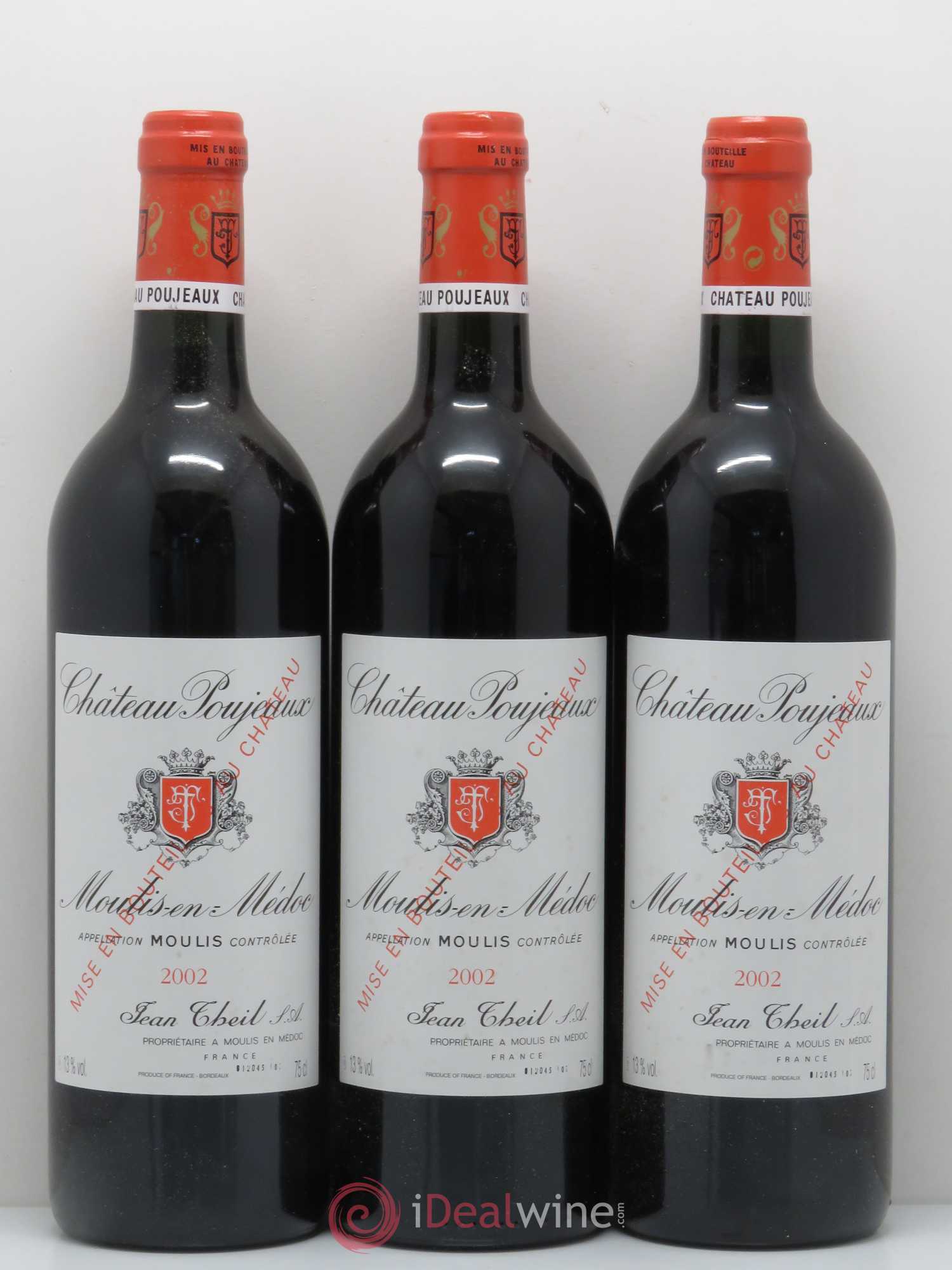 Château Poujeaux 2002 - Lot de 12 bouteilles - 4