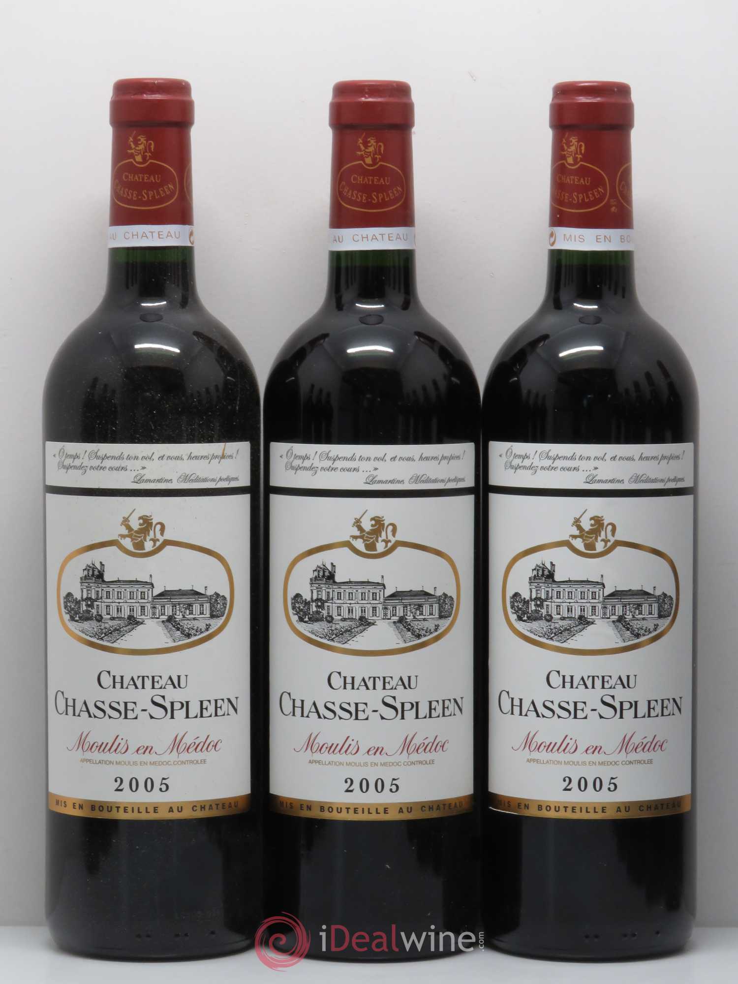 Château Chasse Spleen 2005 - Lot de 12 bouteilles - 1