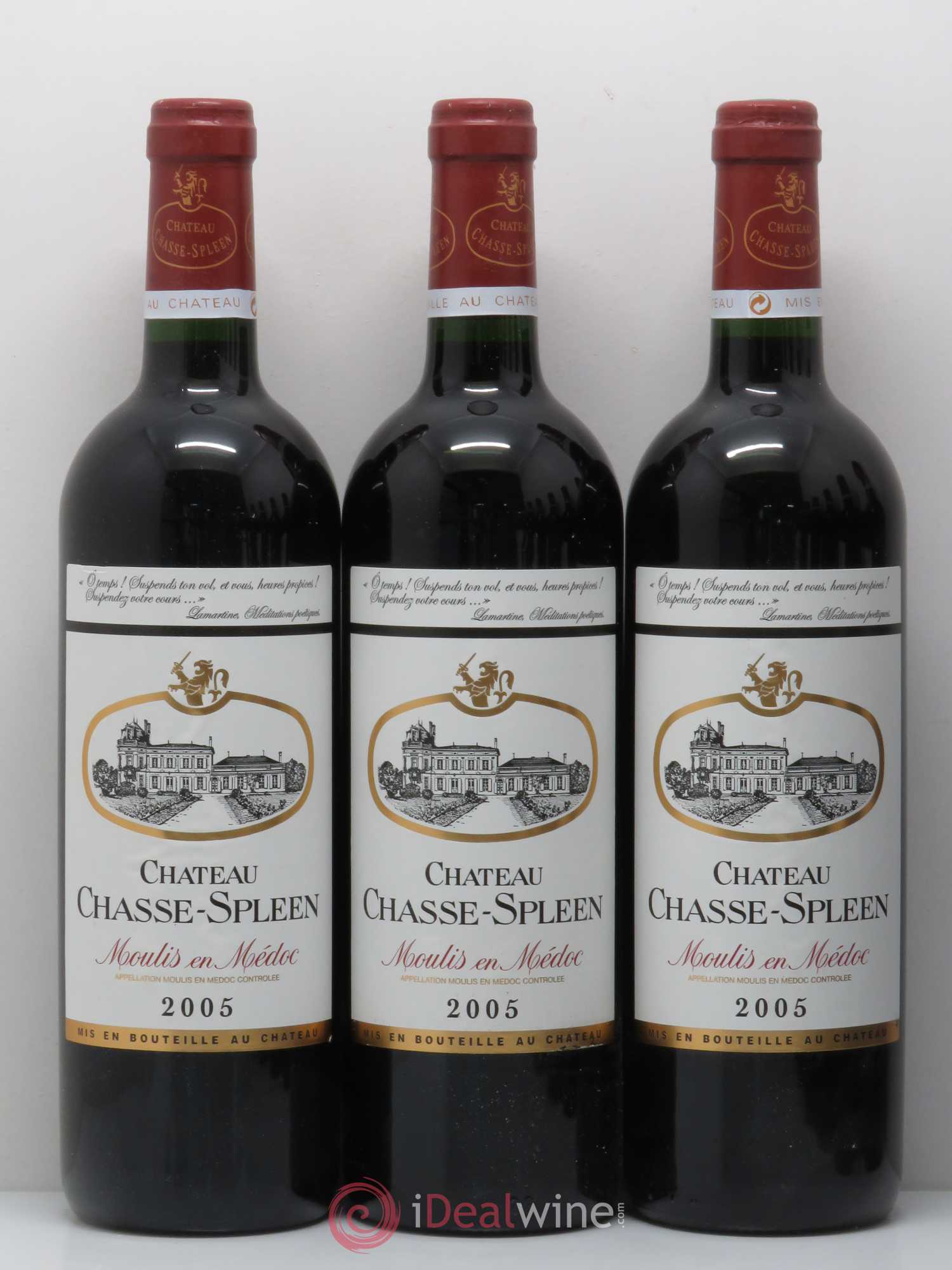 Château Chasse Spleen 2005 - Lot de 12 bouteilles - 2