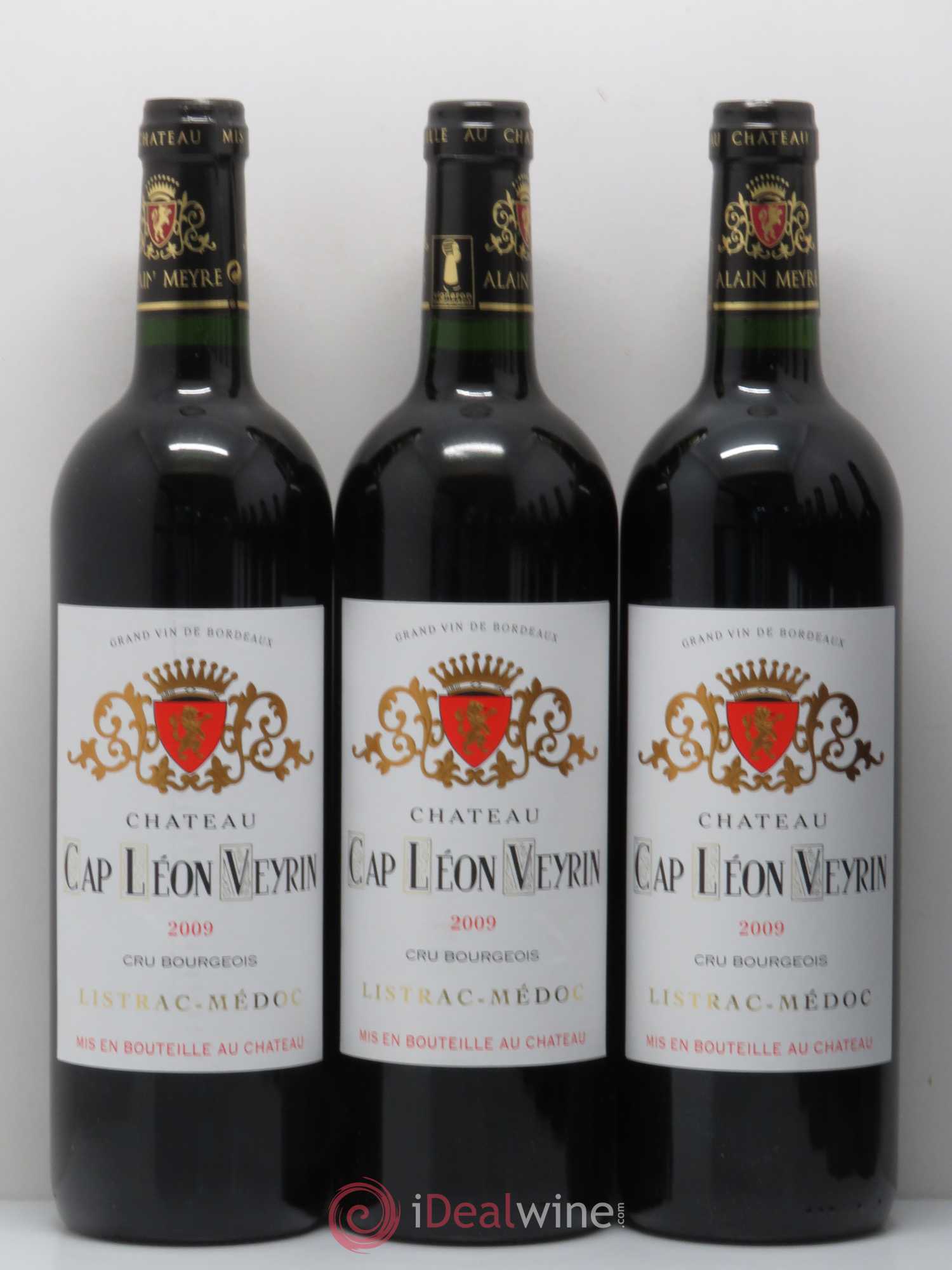 Listrac Château Cap Léon Veyrin 2009 - Lot de 12 bouteilles - 2