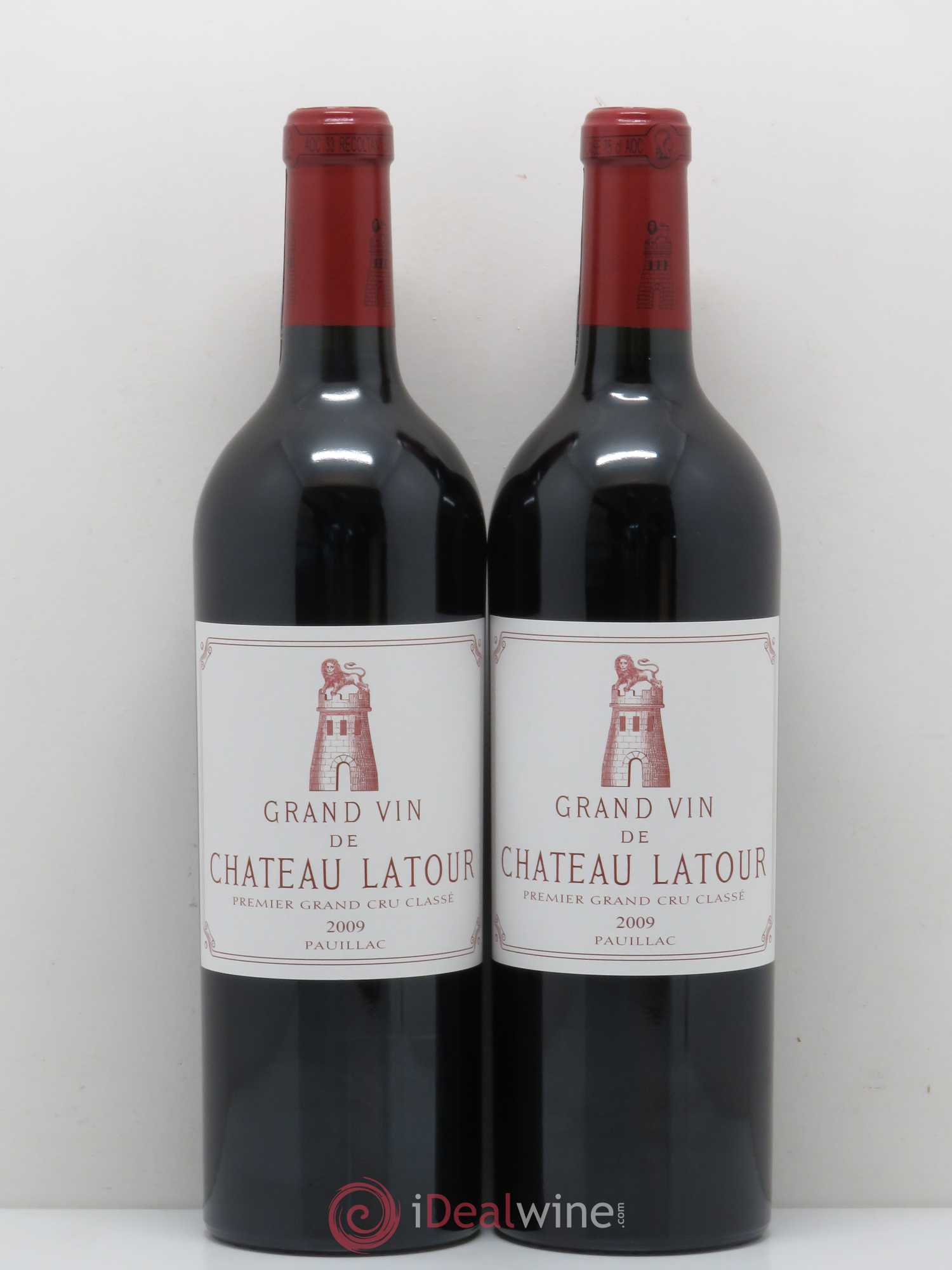 Château Latour 1er Grand Cru Classé 2009 - Lot de 2 bouteilles - 0