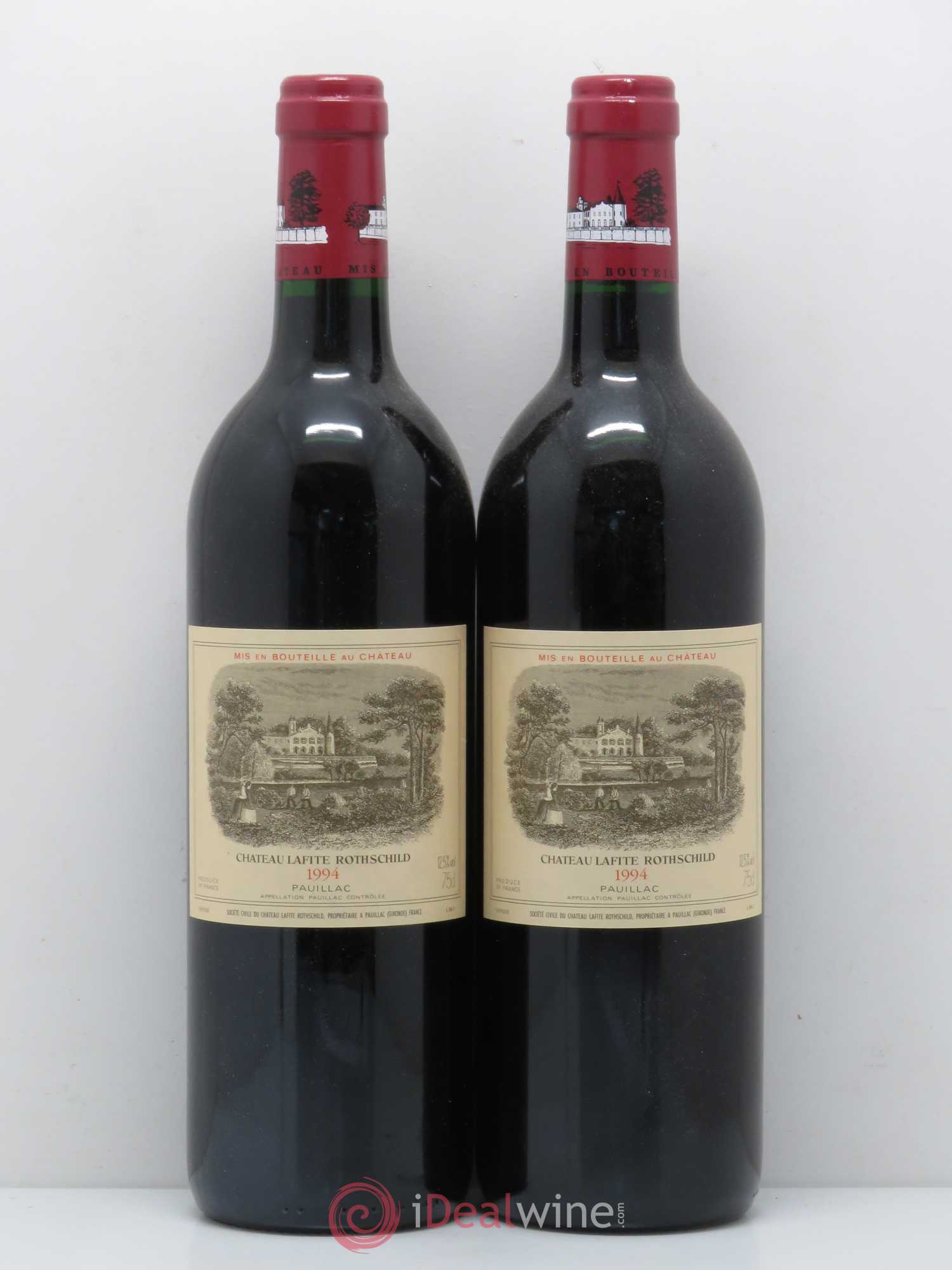 Château Lafite Rothschild 1er Grand Cru Classé 1994 - Lot de 2 bouteilles - 0