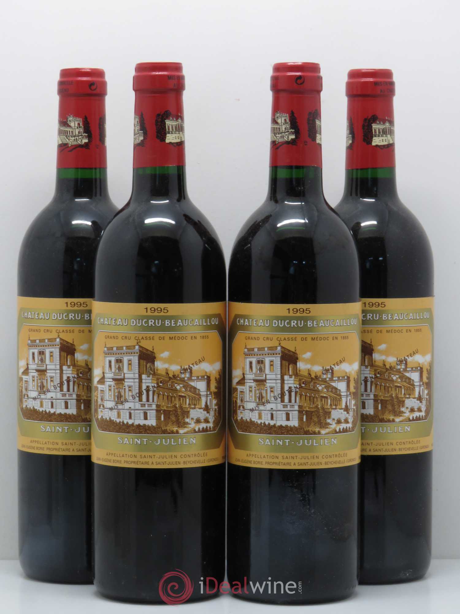 Château Ducru Beaucaillou 2ème Grand Cru Classé 1995 - Lot de 4 bouteilles - 0