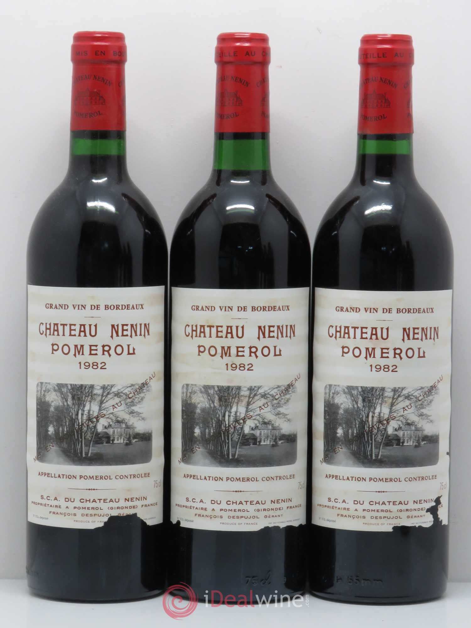 Château Nenin 1982 - Lot de 12 bouteilles - 3