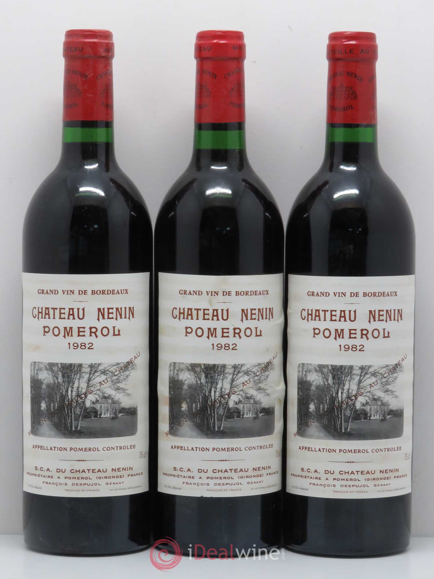 Château Nenin 1982 - Lot de 12 bouteilles - 4