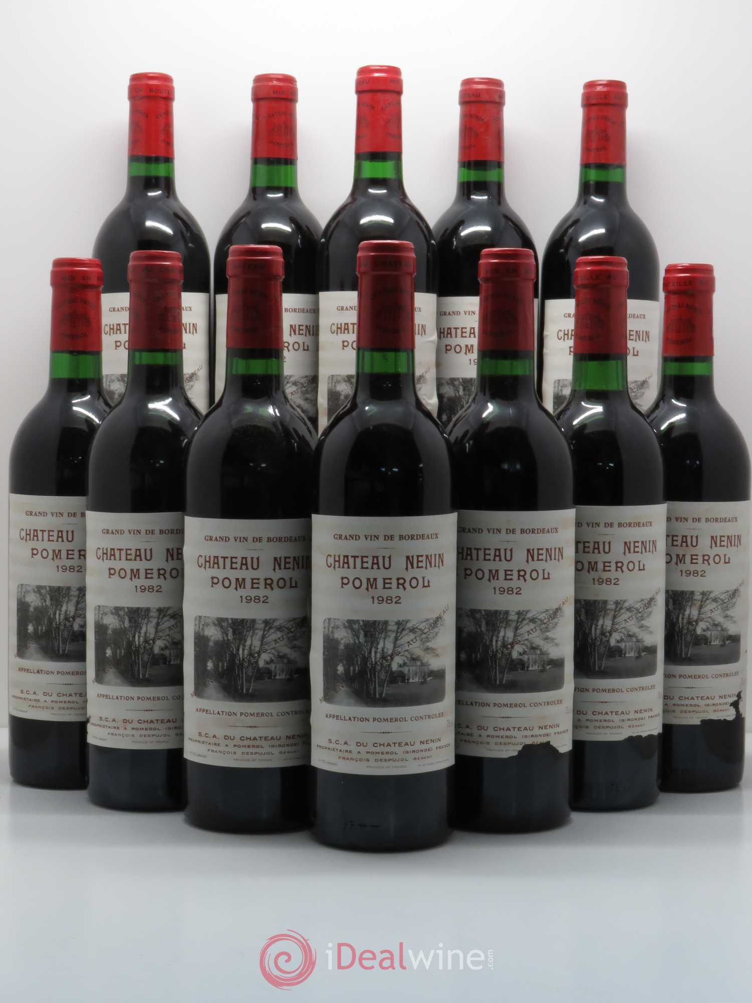 Château Nenin 1982 - Lot de 12 bouteilles - 0