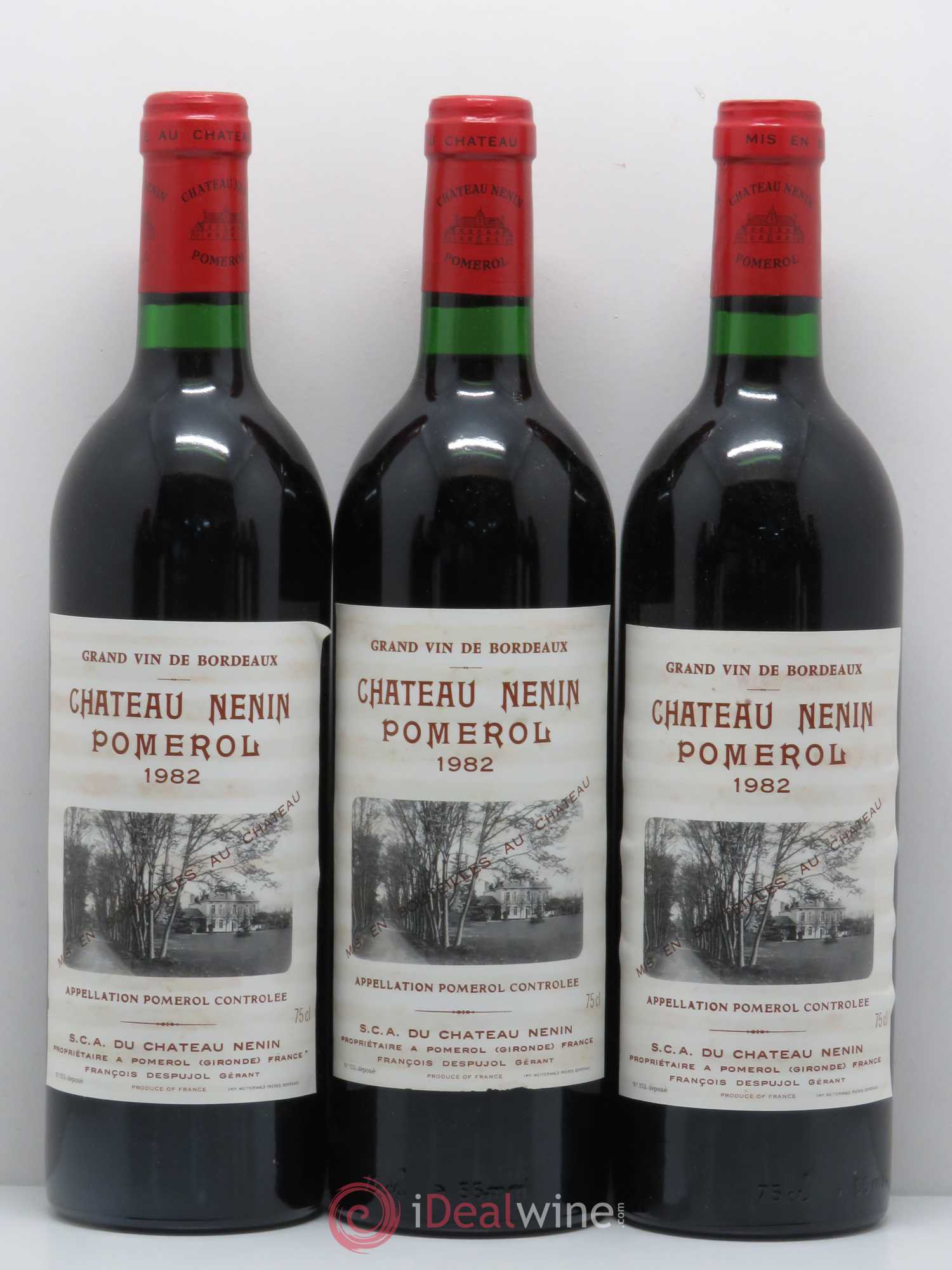 Château Nenin 1982 - Lot de 12 bouteilles - 1