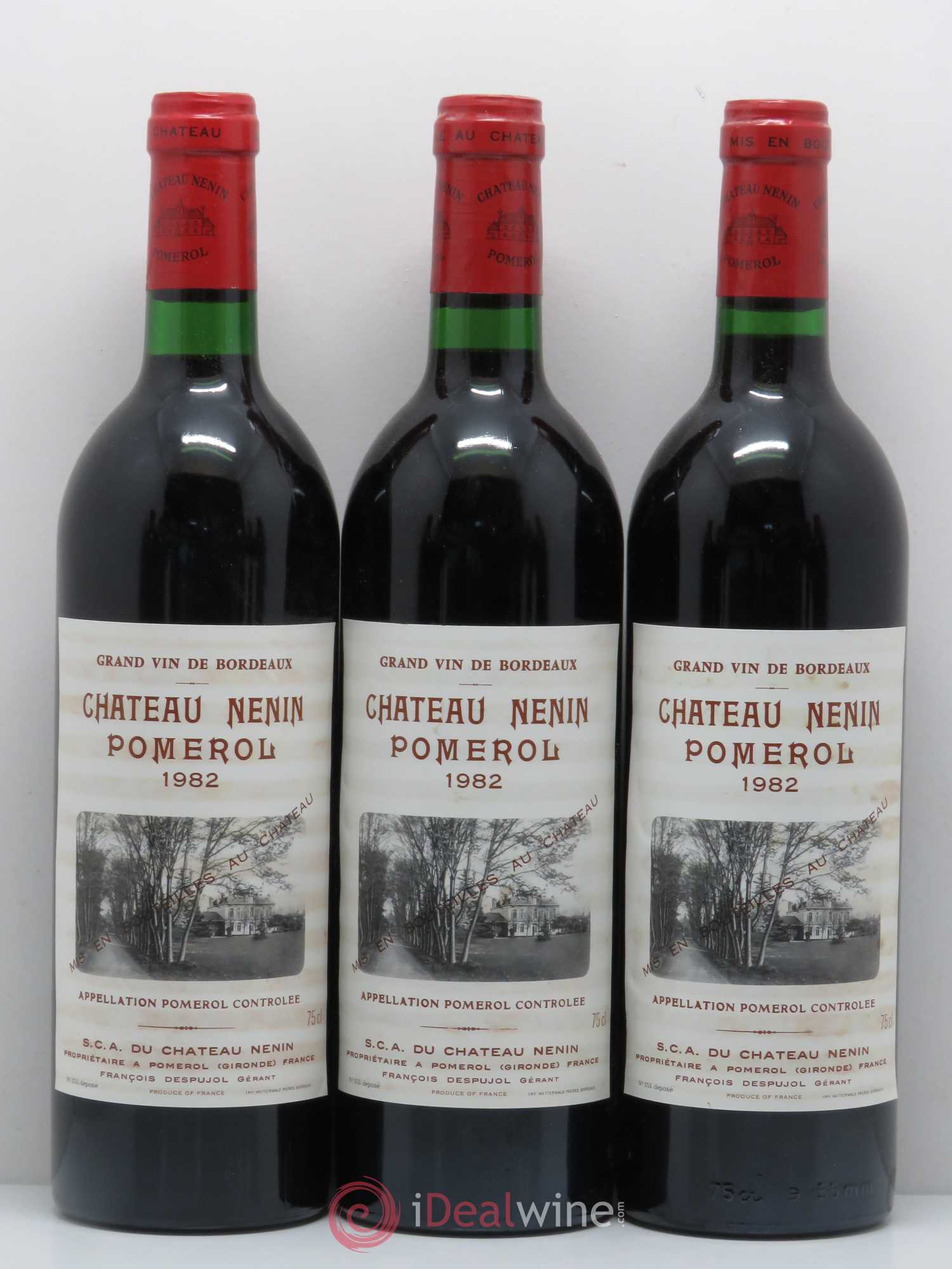 Château Nenin 1982 - Lot de 12 bouteilles - 2