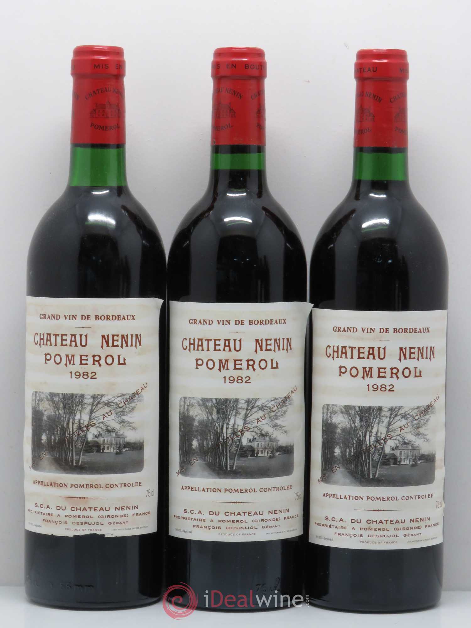 Château Nenin 1982 - Lot de 12 bouteilles - 3