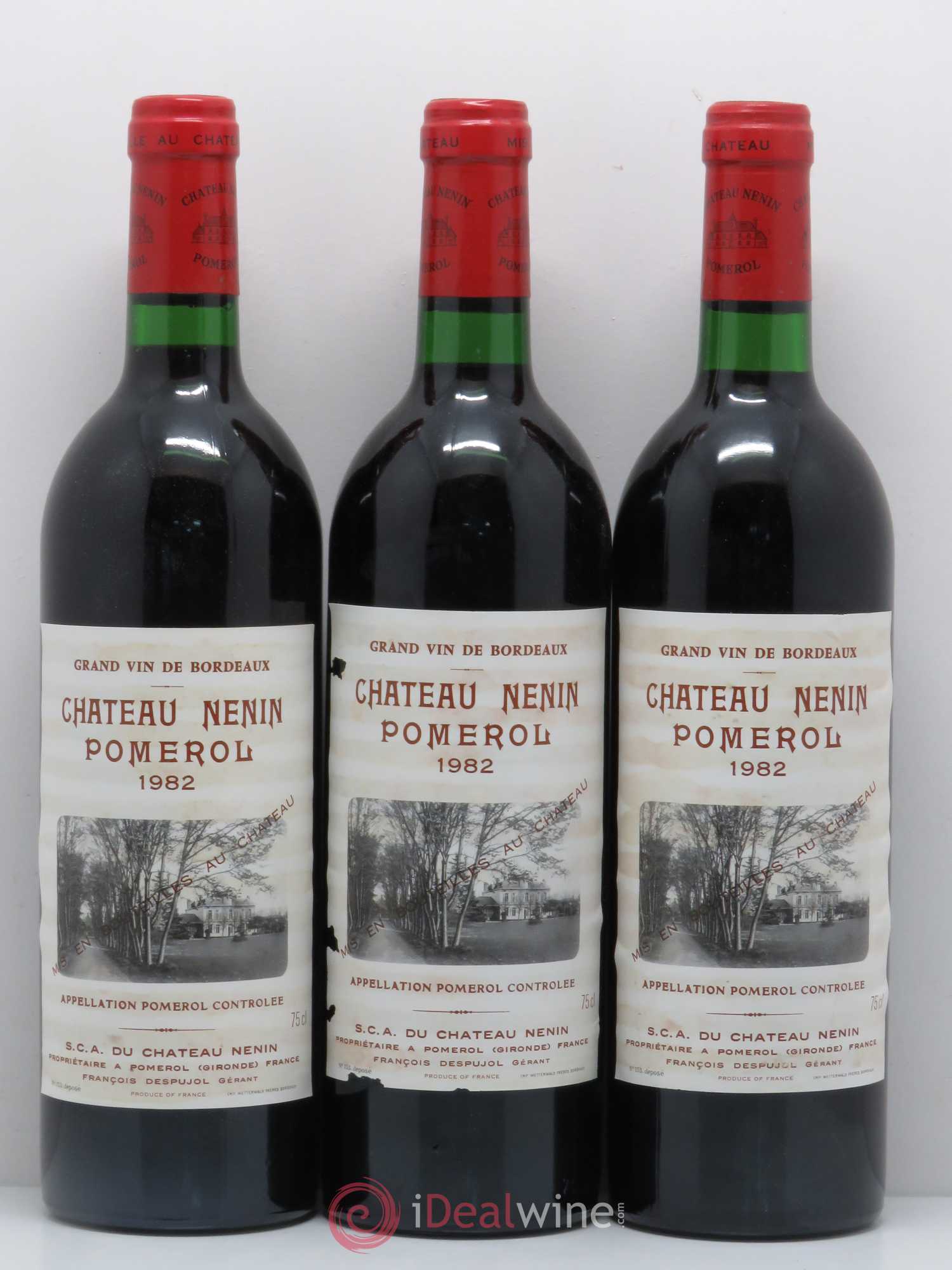 Château Nenin 1982 - Lot de 12 bouteilles - 4