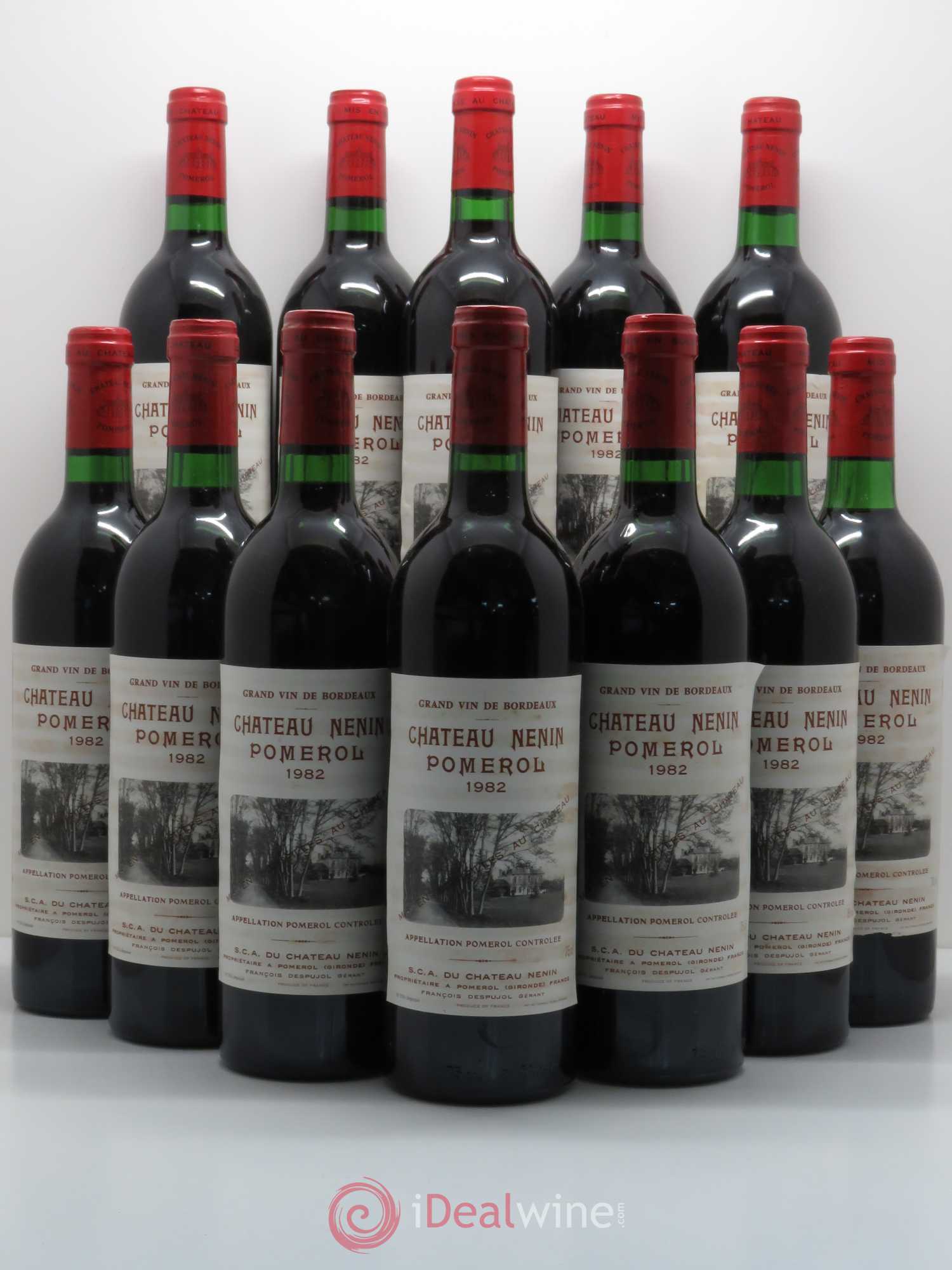 Château Nenin 1982 - Lot de 12 bouteilles - 0