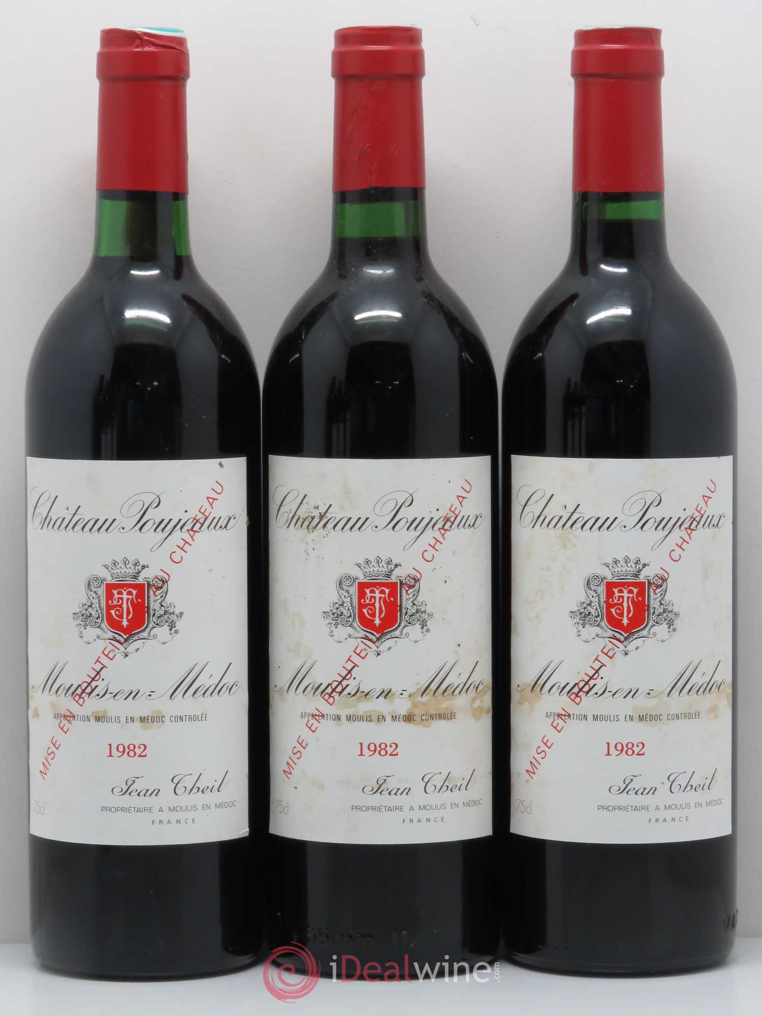 Château Poujeaux 1982 - Lot de 12 bouteilles - 4