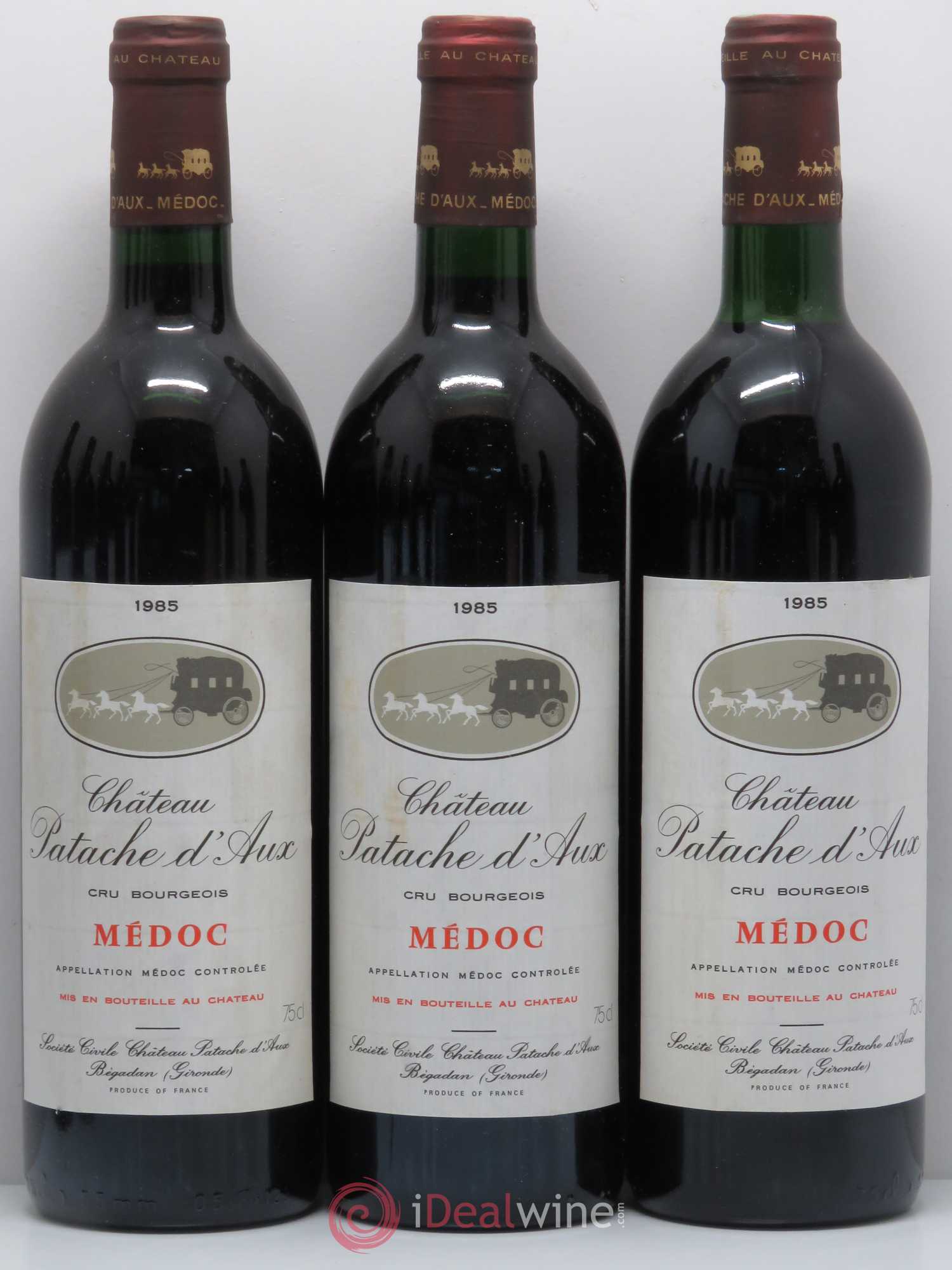 Château Patache d'Aux Cru Bourgeois 1985 - Lot de 12 bouteilles - 4