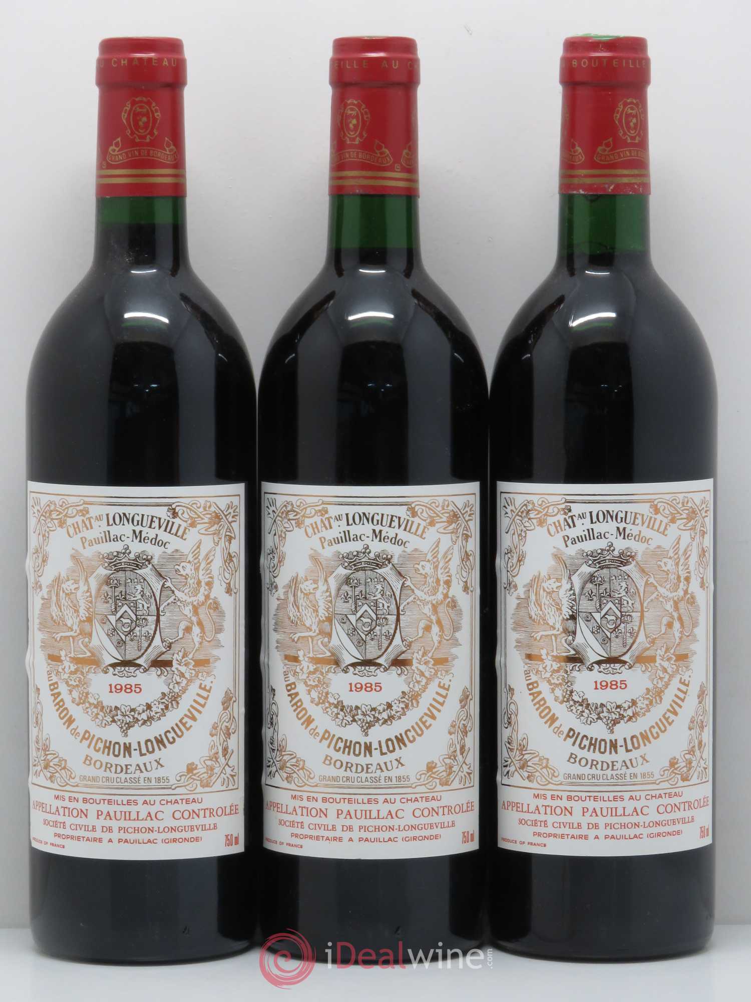 Pichon Longueville Baron 2ème Grand Cru Classé 1985 - Lot de 12 bouteilles - 4