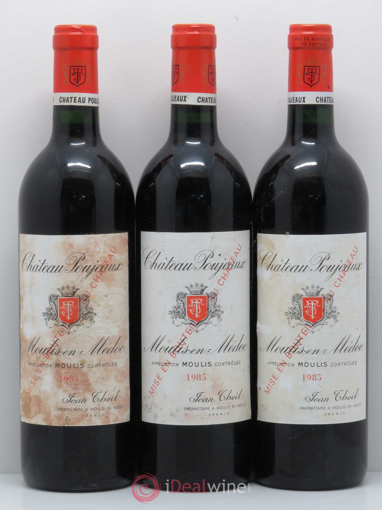 Château Poujeaux 1985 - Lot de 12 bouteilles - 4