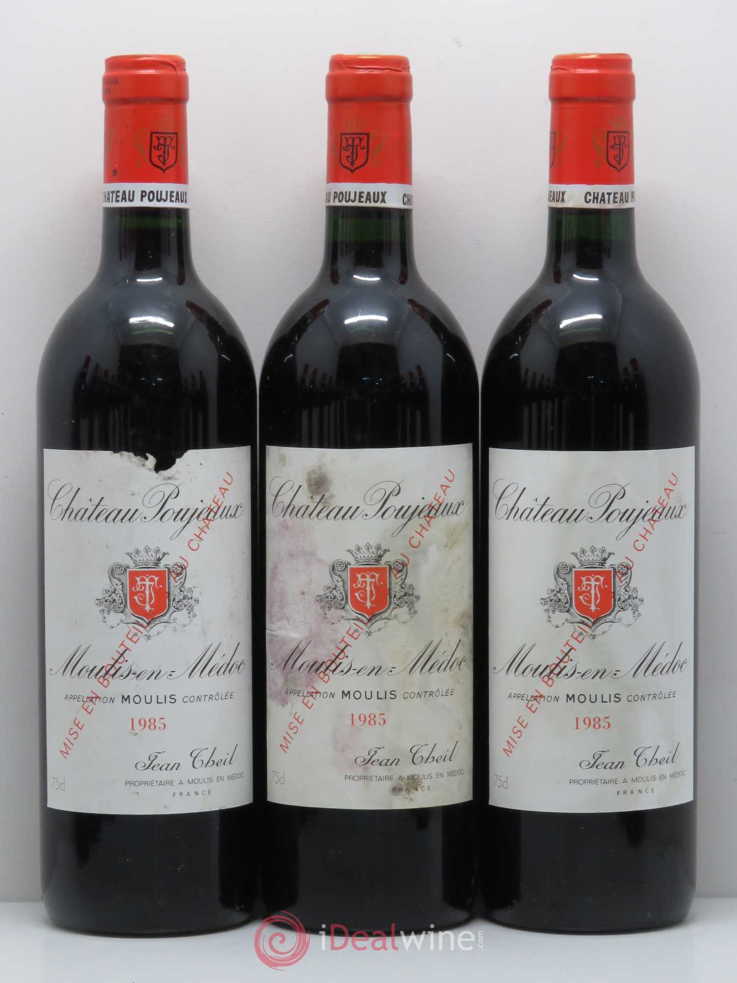 Château Poujeaux 1985 - Lot de 12 bouteilles - 4