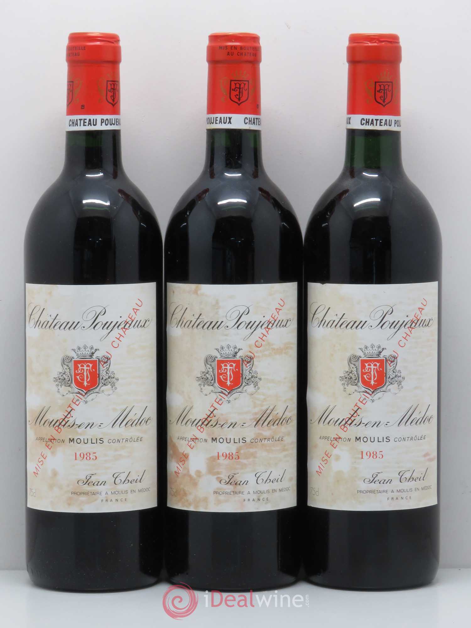 Château Poujeaux 1985 - Lot de 12 bouteilles - 3