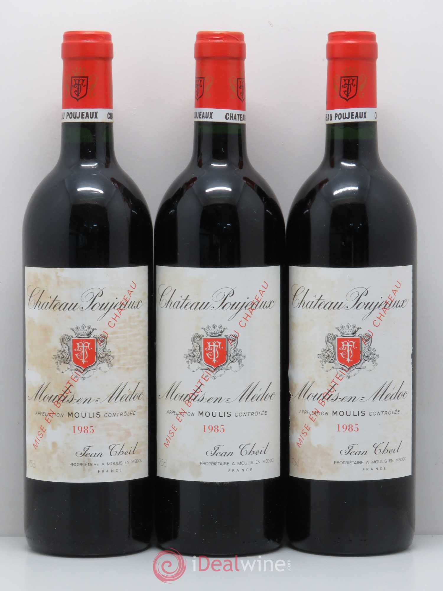 Château Poujeaux 1985 - Lot de 12 bouteilles - 4
