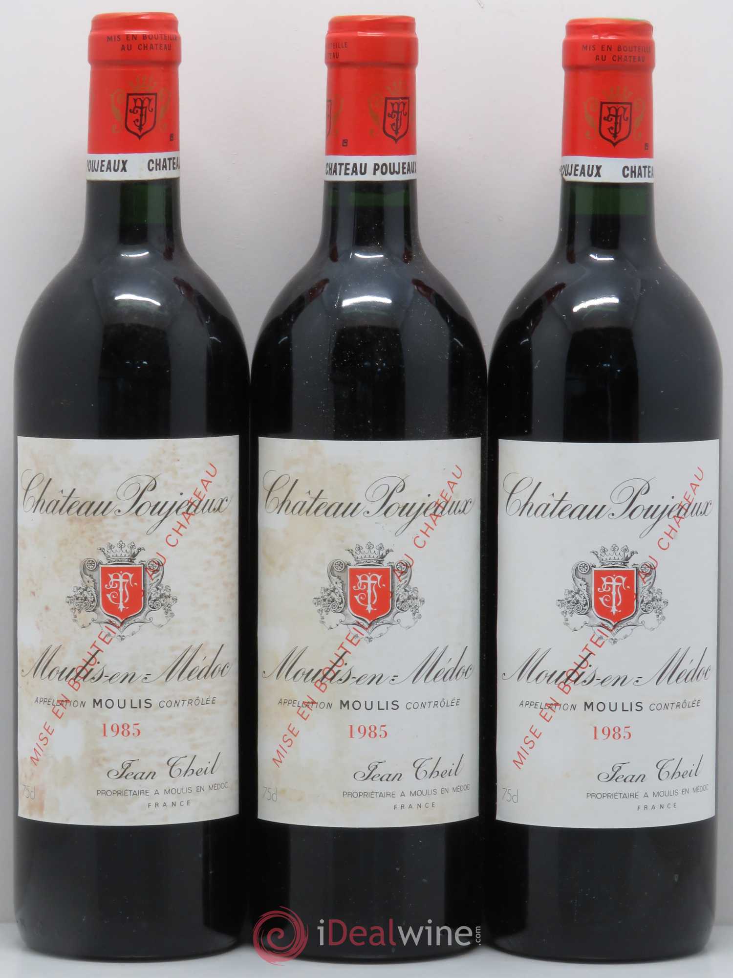 Château Poujeaux 1985 - Lot de 12 bouteilles - 3