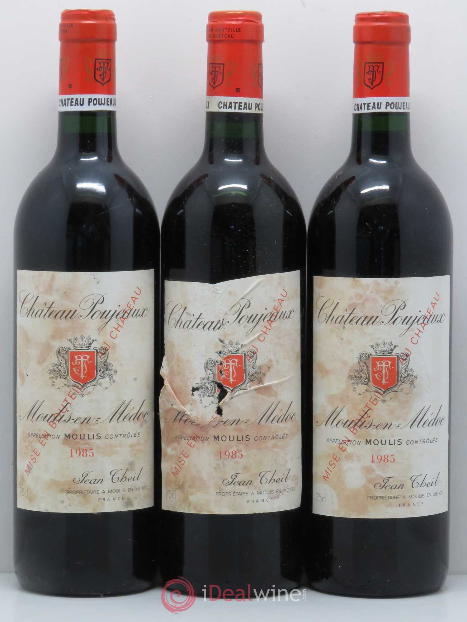 Château Poujeaux 1985 - Lot de 6 bouteilles - 2