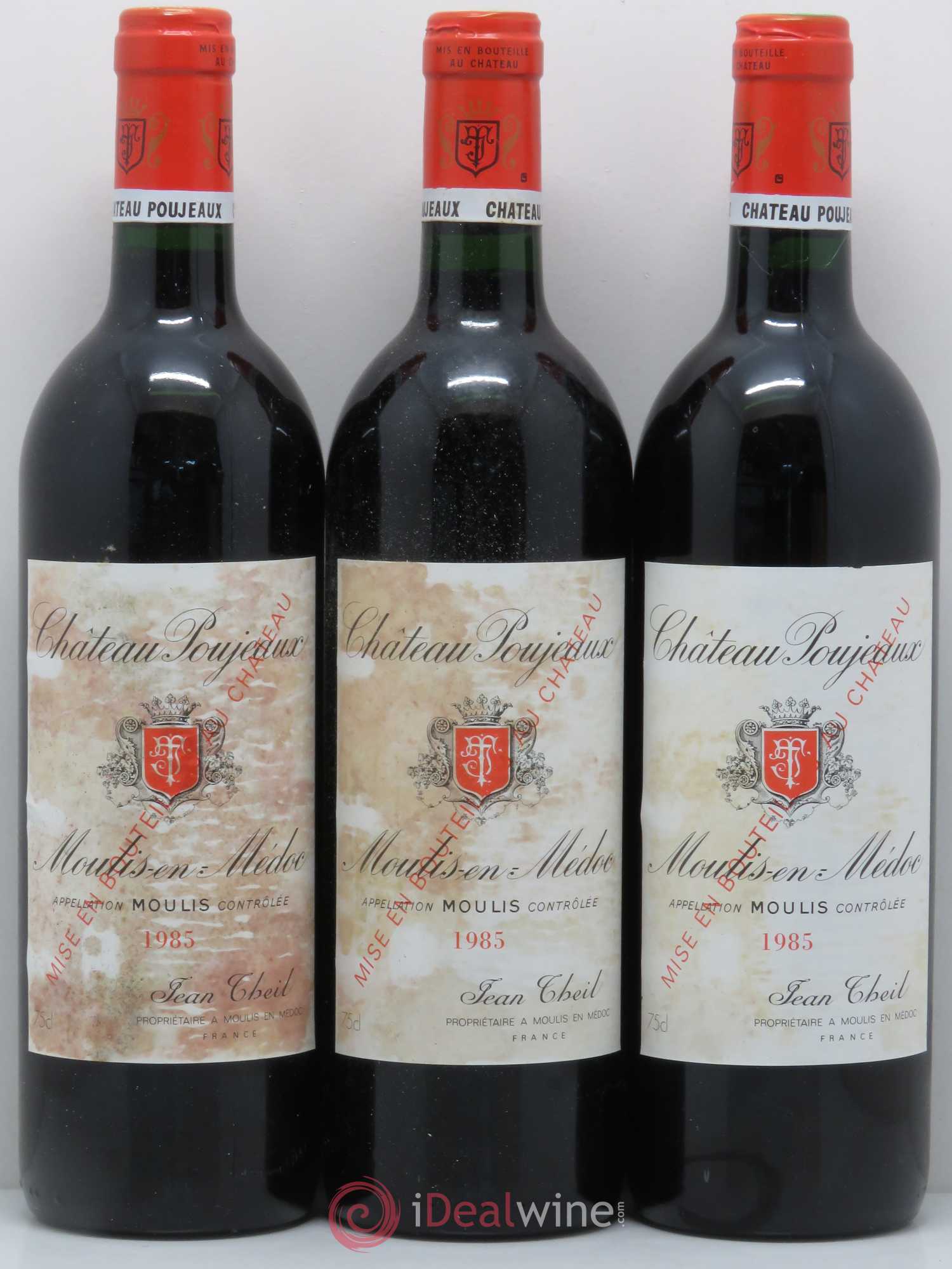 Château Poujeaux 1985 - Lot de 6 bouteilles - 1