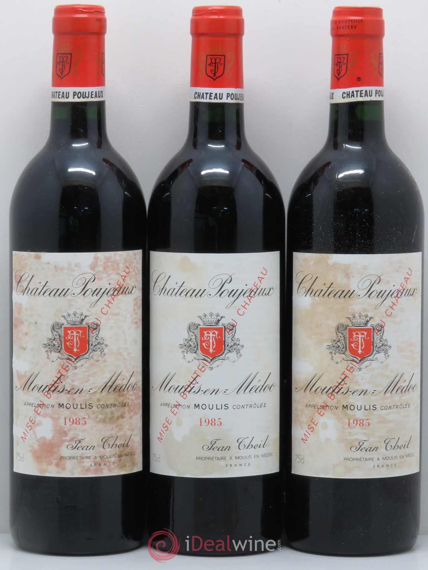 Château Poujeaux 1985 - Lot de 6 bouteilles - 2