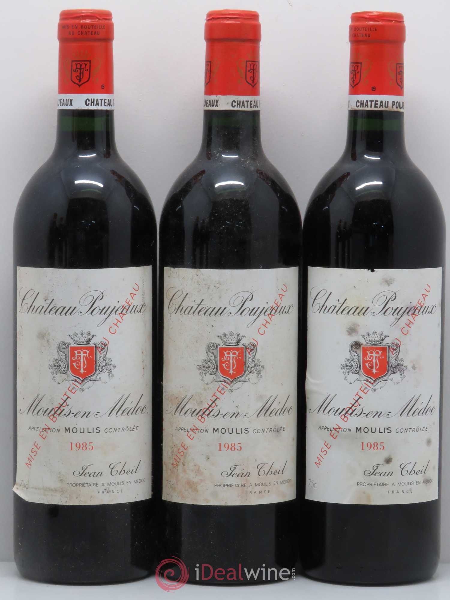 Château Poujeaux 1985 - Lot de 6 bouteilles - 2