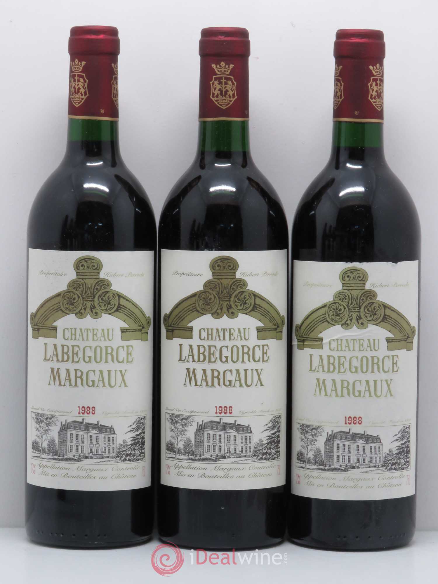 Château Labegorce Cru Bourgeois 1988 - Lot de 6 bouteilles - 1