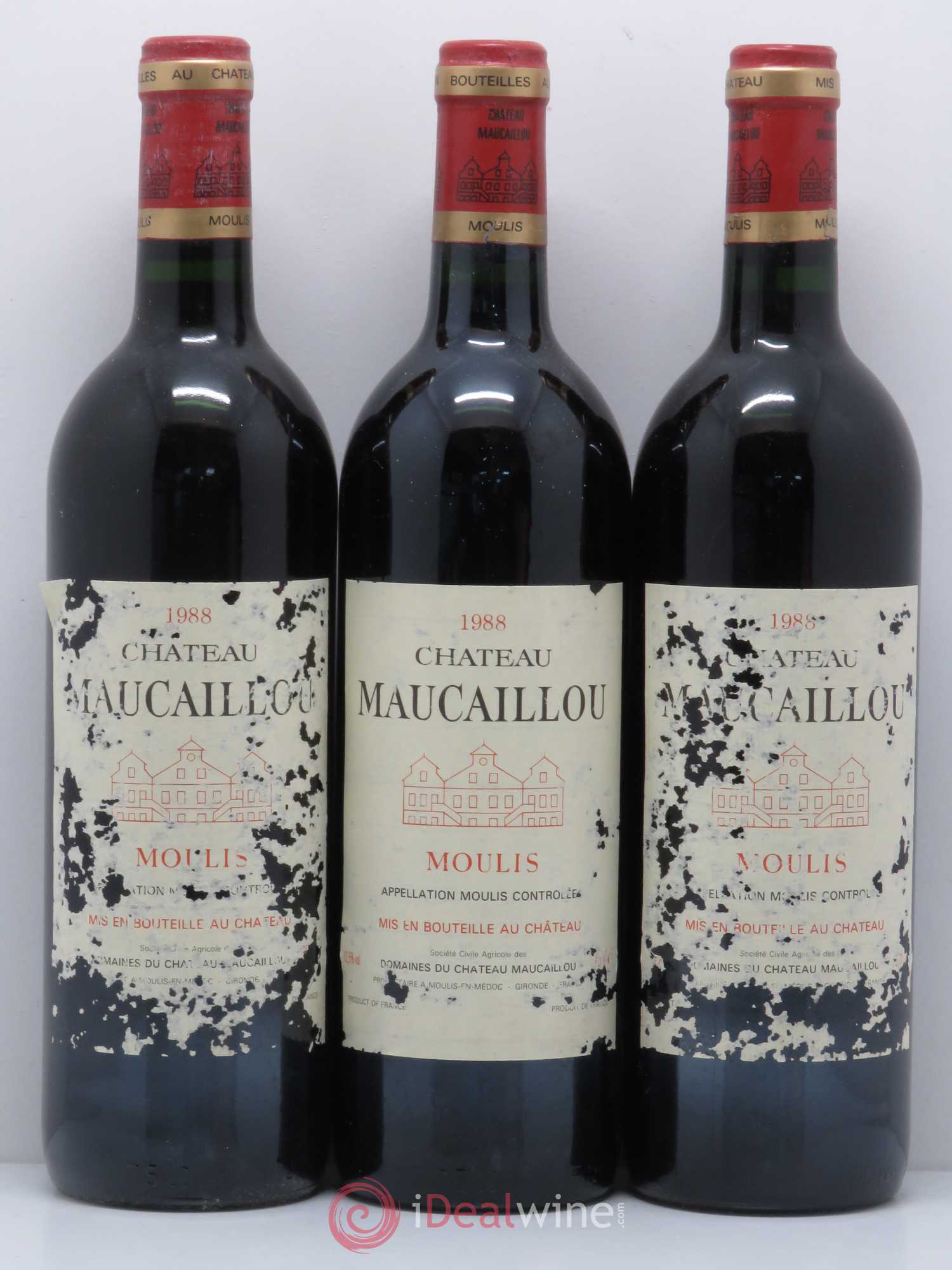 Château Maucaillou 1988 - Lot de 6 bouteilles - 2