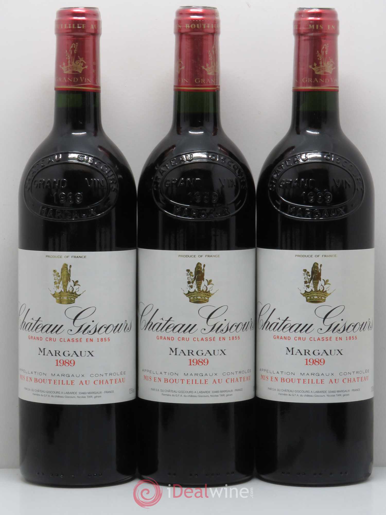 Château Giscours 3ème Grand Cru Classé 1989 - Lot de 12 bouteilles - 1