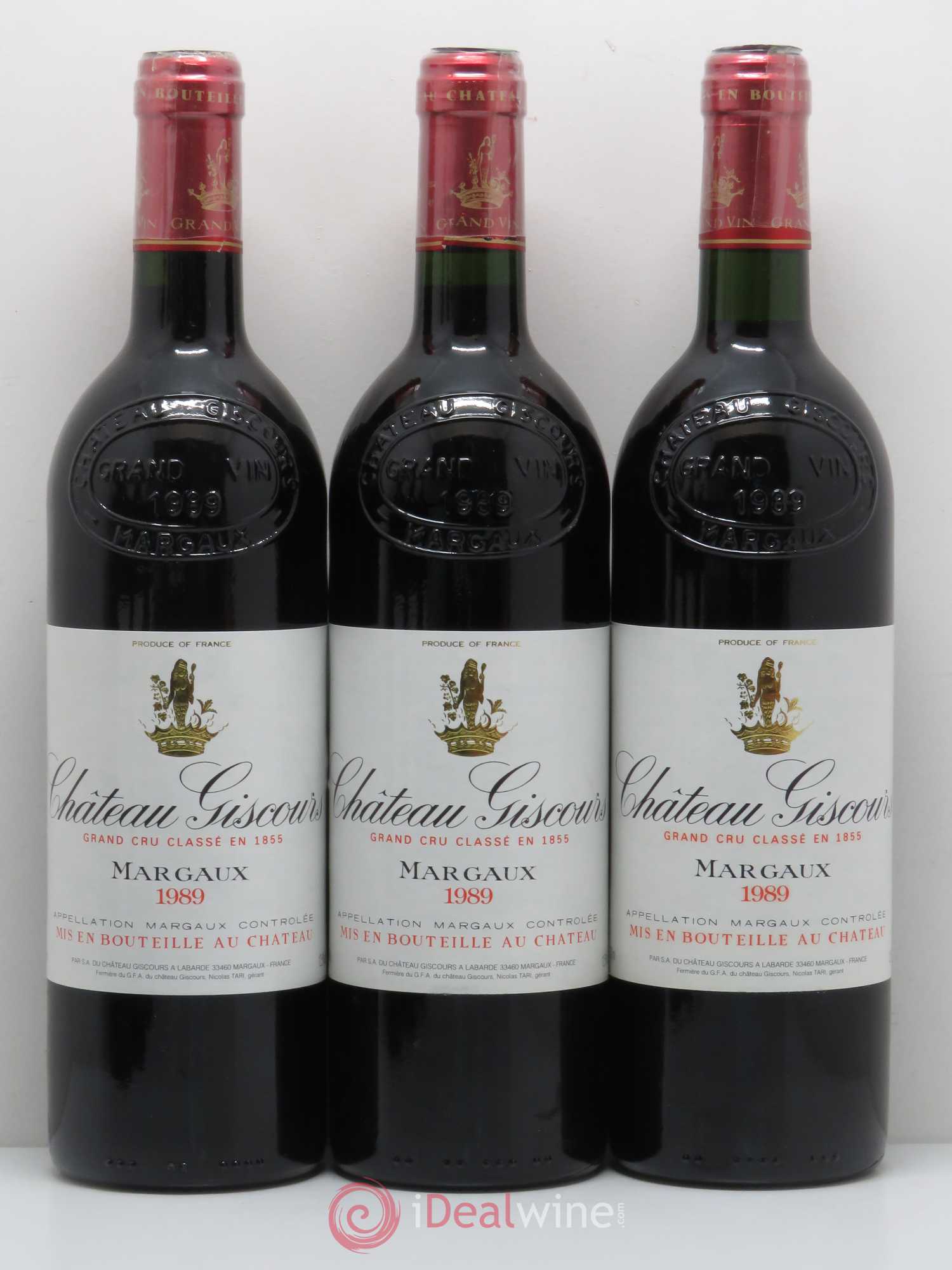 Château Giscours 3ème Grand Cru Classé 1989 - Lot de 12 bouteilles - 3