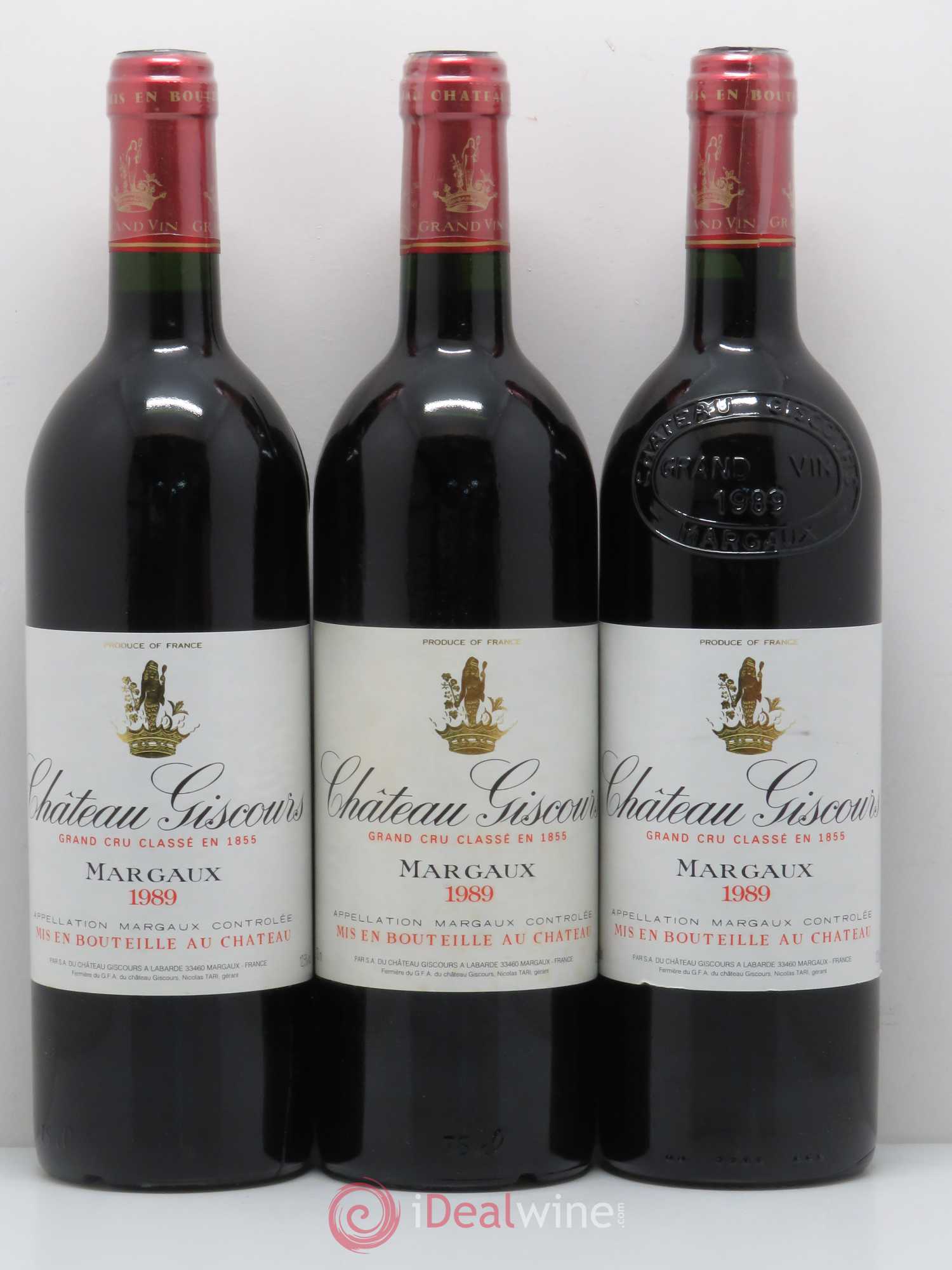 Château Giscours 3ème Grand Cru Classé 1989 - Lot de 12 bouteilles - 4
