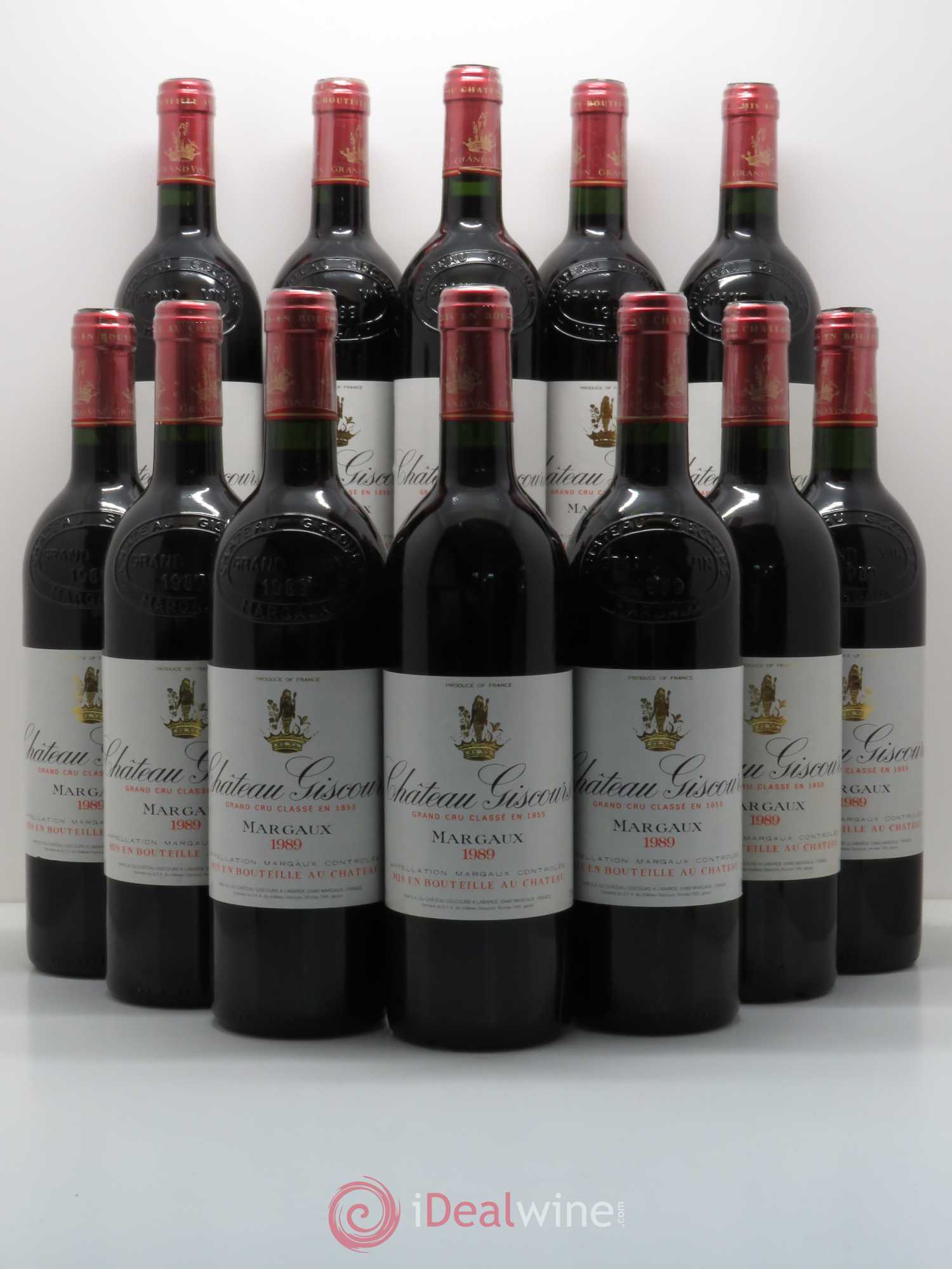 Château Giscours 3ème Grand Cru Classé 1989 - Lot de 12 bouteilles - 0