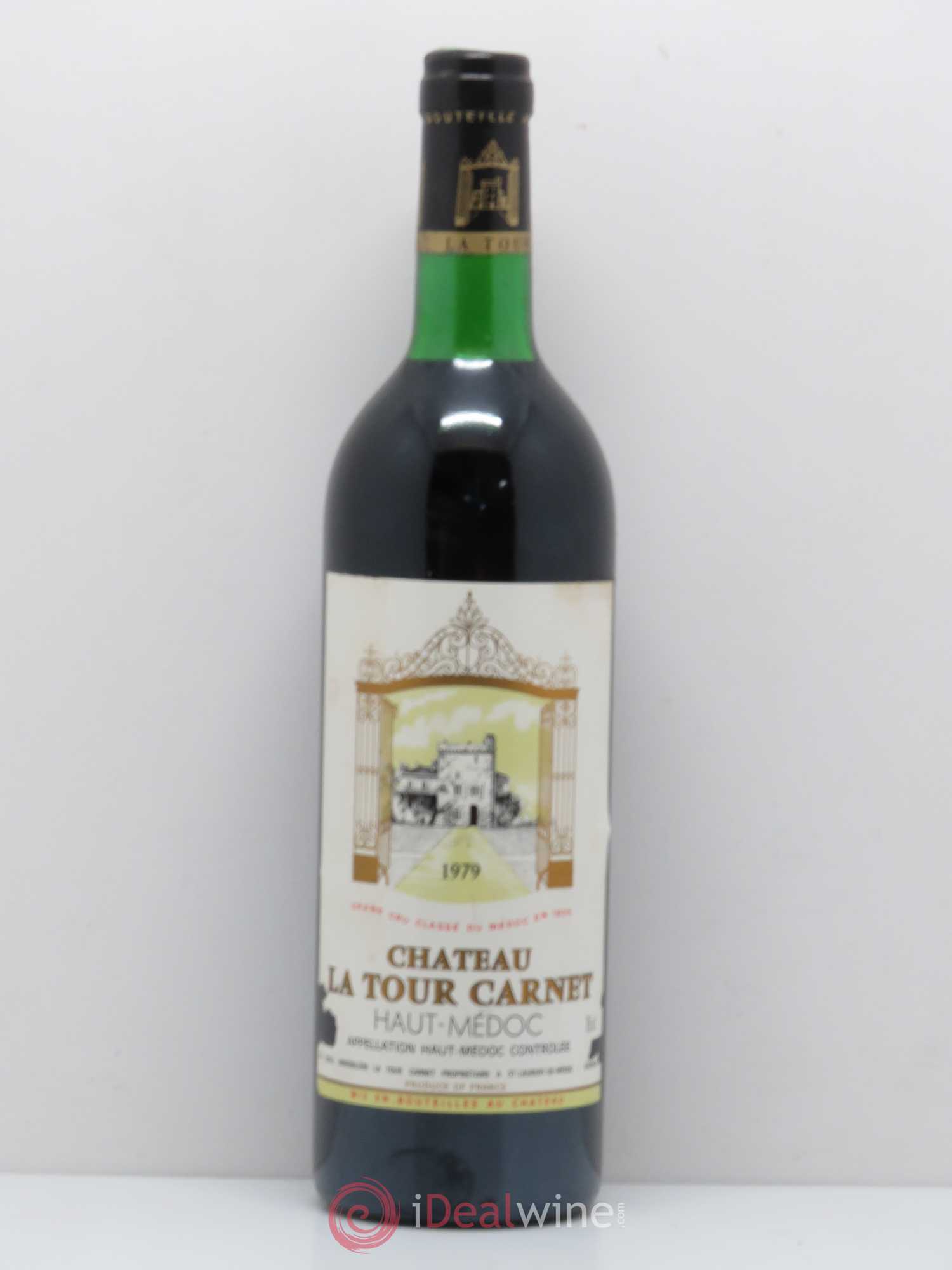 Château la Tour Carnet 4ème Grand Cru Classé 1979 - Lot de 1 bouteille - 0