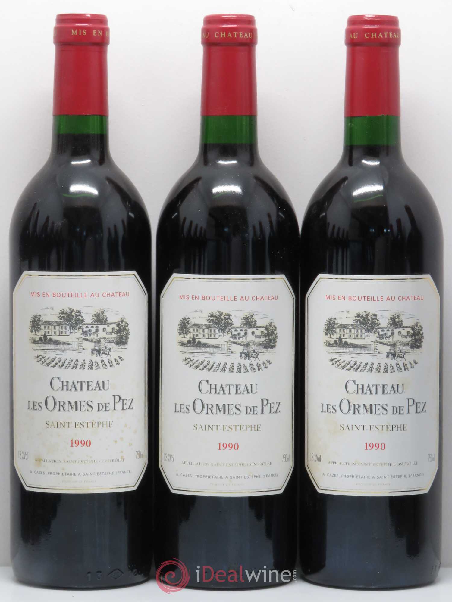 Château les Ormes de Pez 1990 - Lot de 12 bouteilles - 1