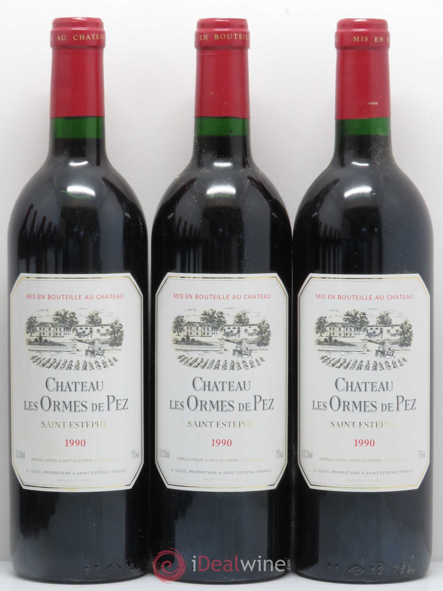 Château les Ormes de Pez 1990 - Lot de 12 bouteilles - 2