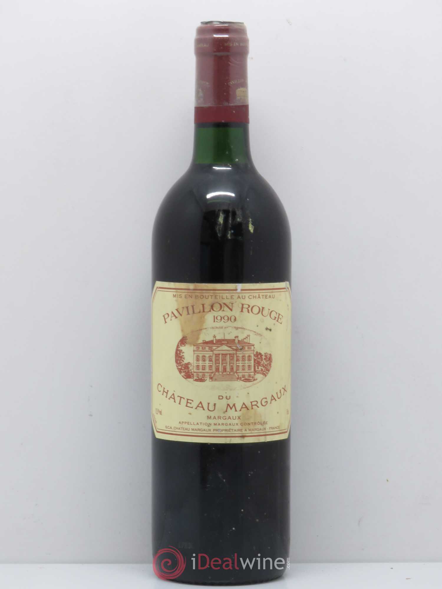 Pavillon Rouge du Château Margaux Second Vin 1990 - Lot de 1 bouteille - 0