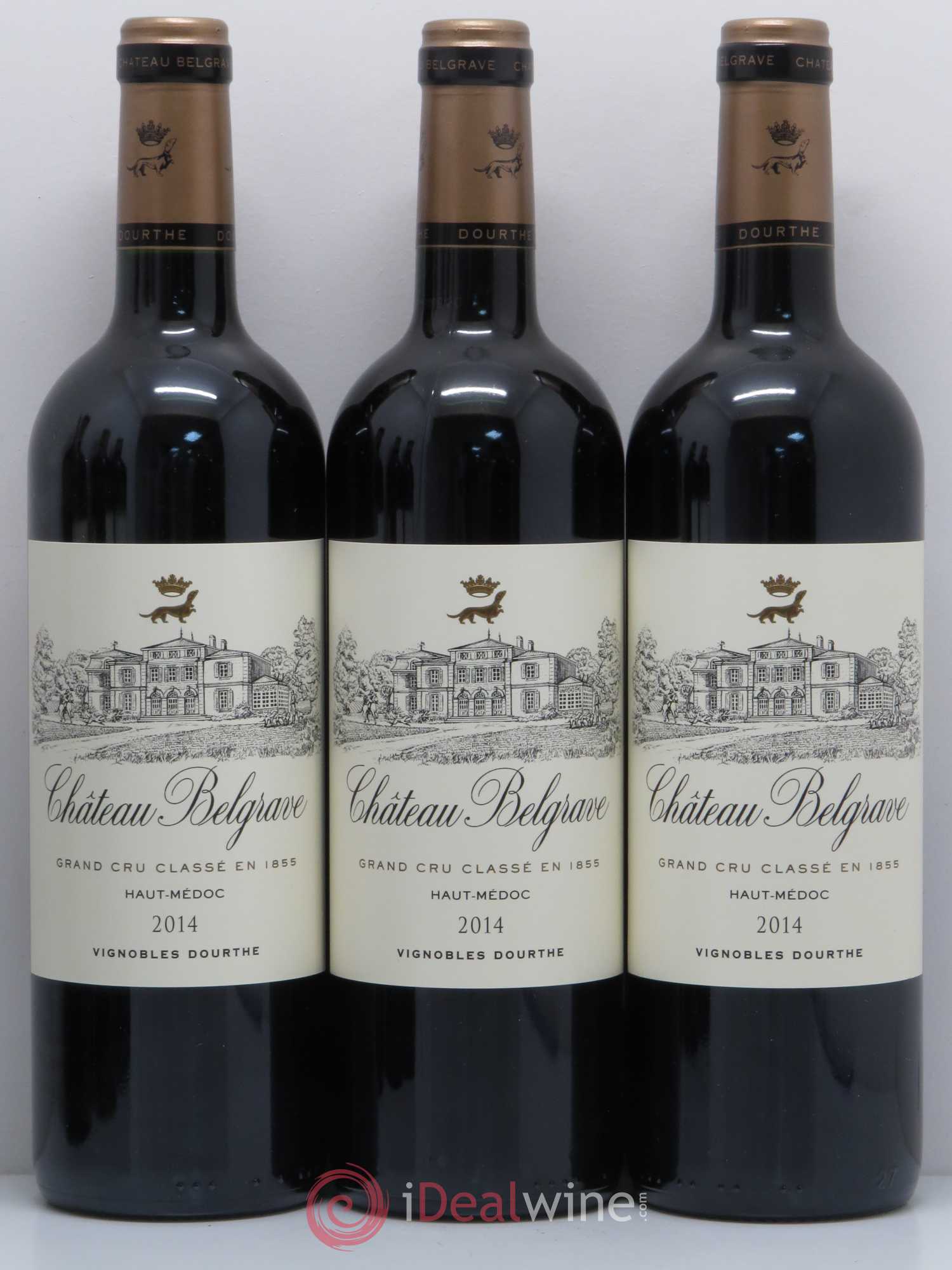 Château Belgrave 5ème Grand Cru Classé 2014 - Lot de 6 bouteilles - 1