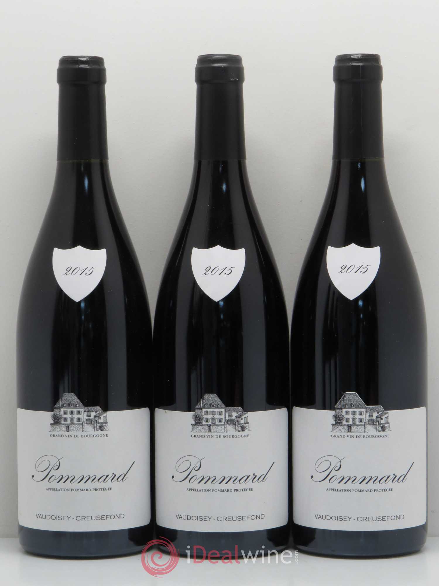 Pommard Vaudoisey Creusefond 2015 - Lot de 6 bouteilles - 1