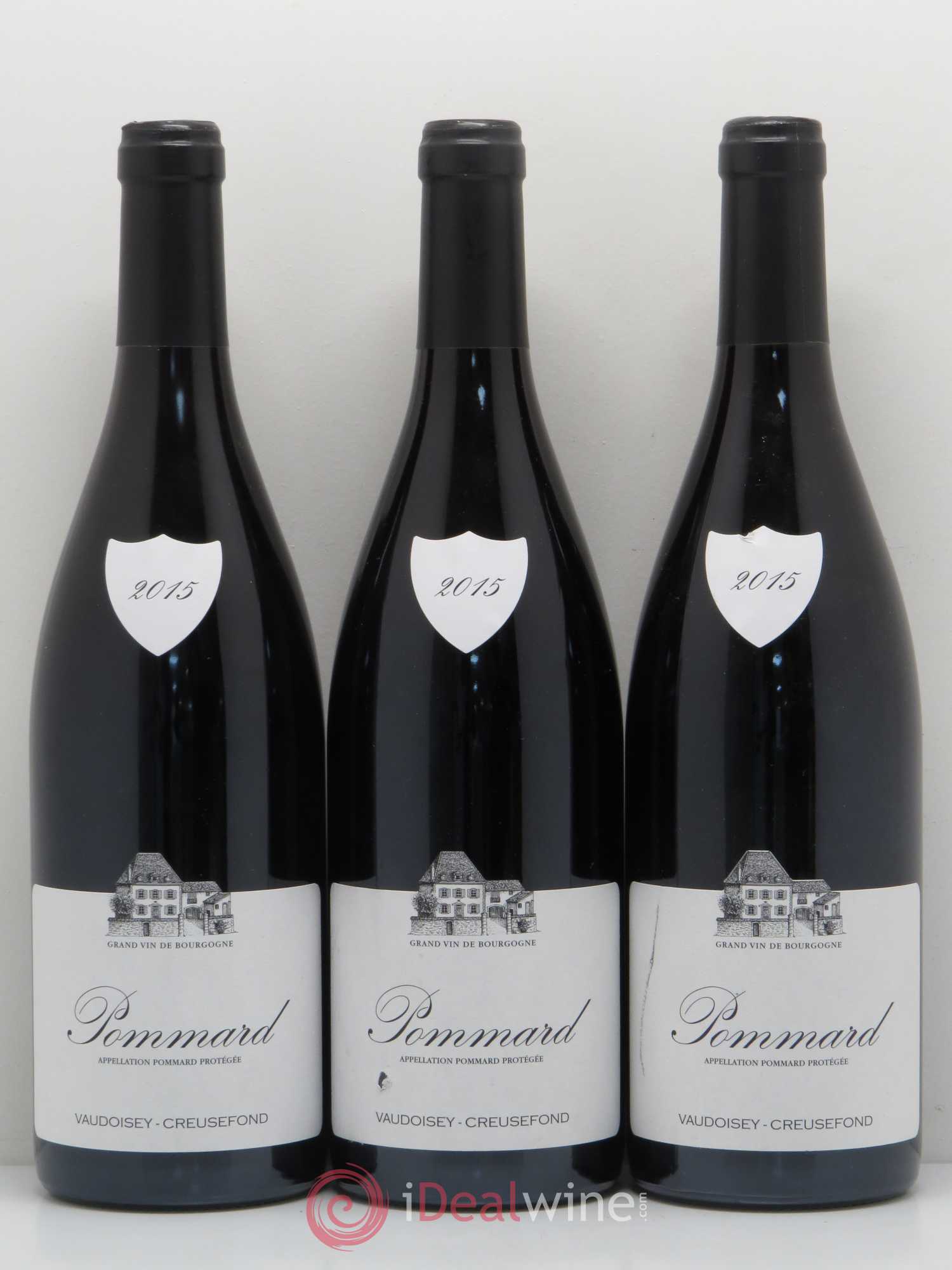 Pommard Vaudoisey Creusefond 2015 - Lot de 6 bouteilles - 2