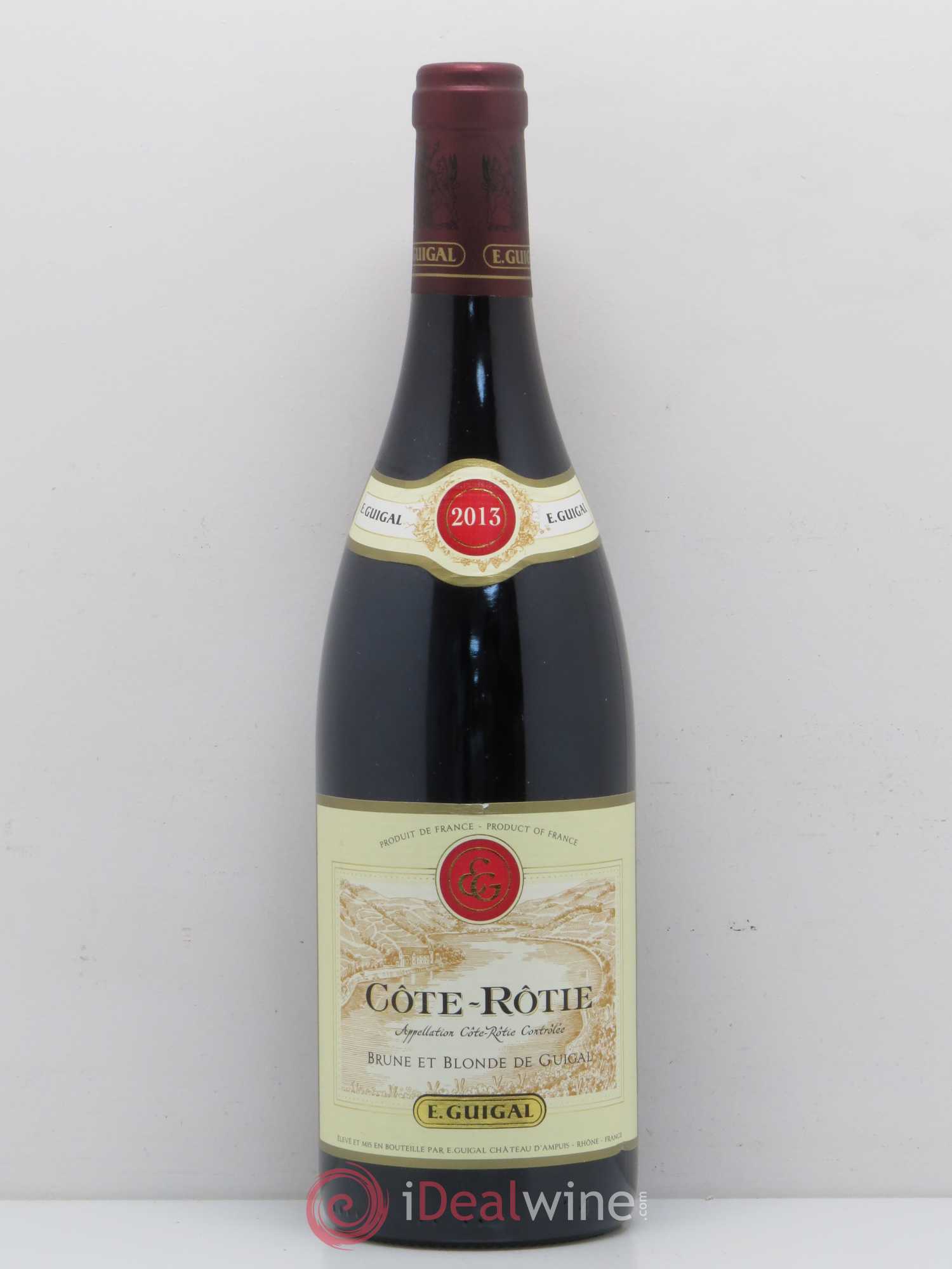 Côte-Rôtie Côtes Brune et Blonde Guigal 2013 - Lot de 1 bouteille - 0