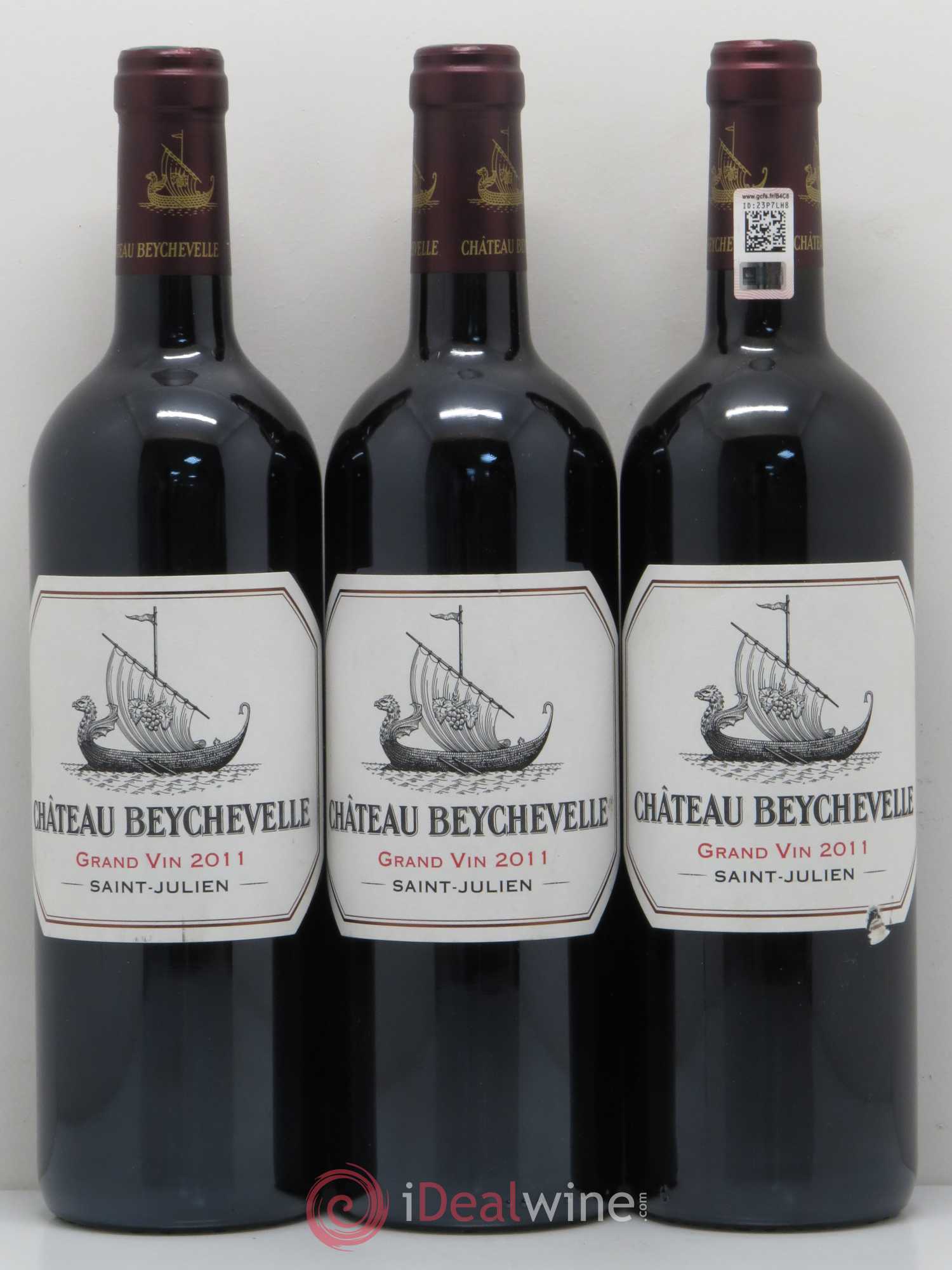 Château Beychevelle 4ème Grand Cru Classé 2011 - Lot de 6 bouteilles - 2