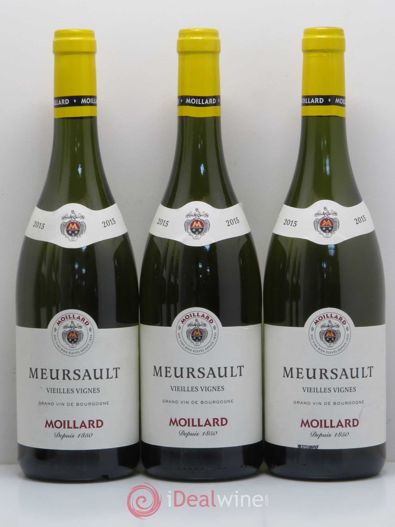 Meursault Vieilles Vignes Moillard 2015 - Posten von 6 Flaschen - 1
