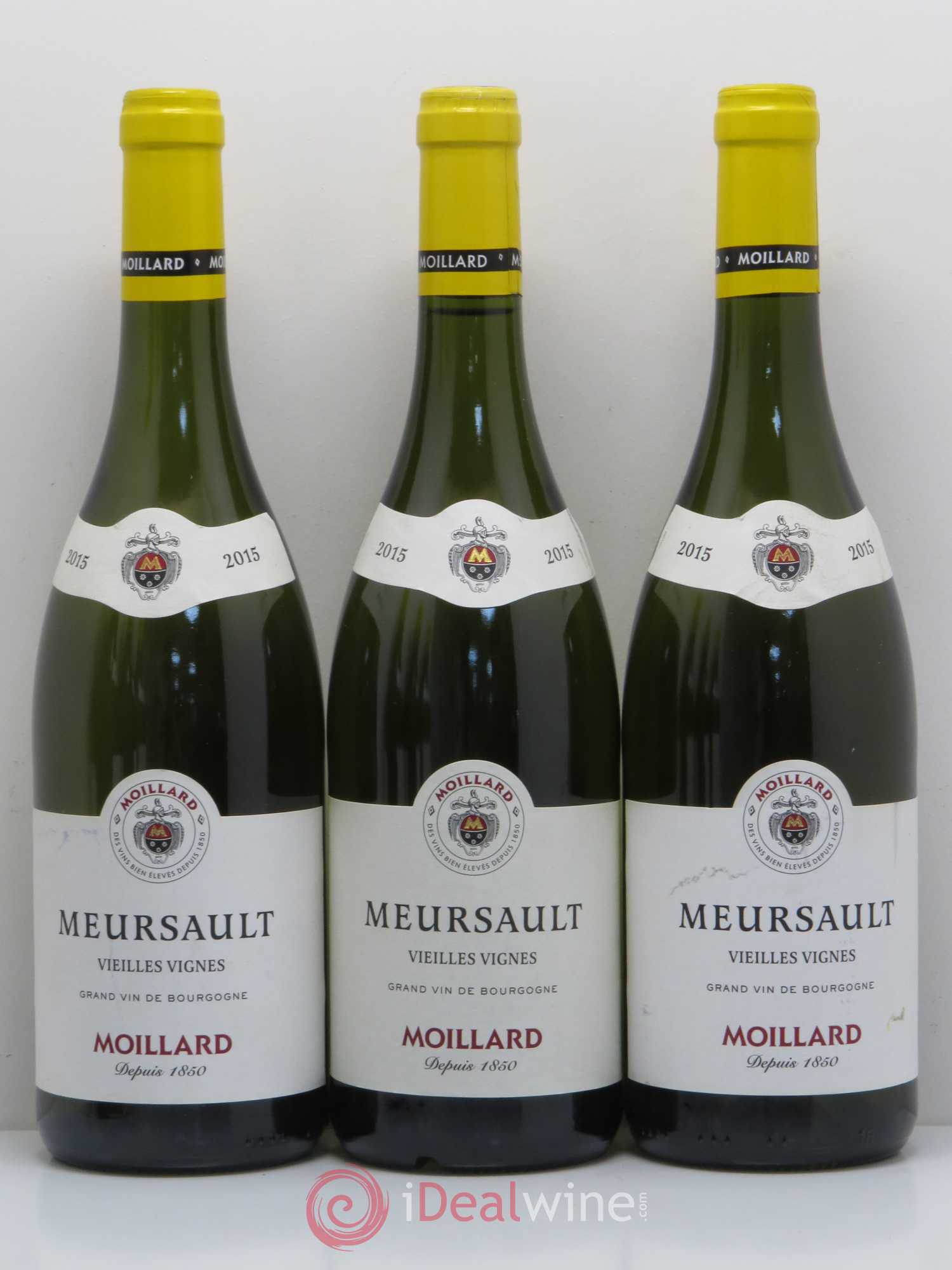 Meursault Vieilles Vignes Moillard 2015 - Posten von 6 Flaschen - 1