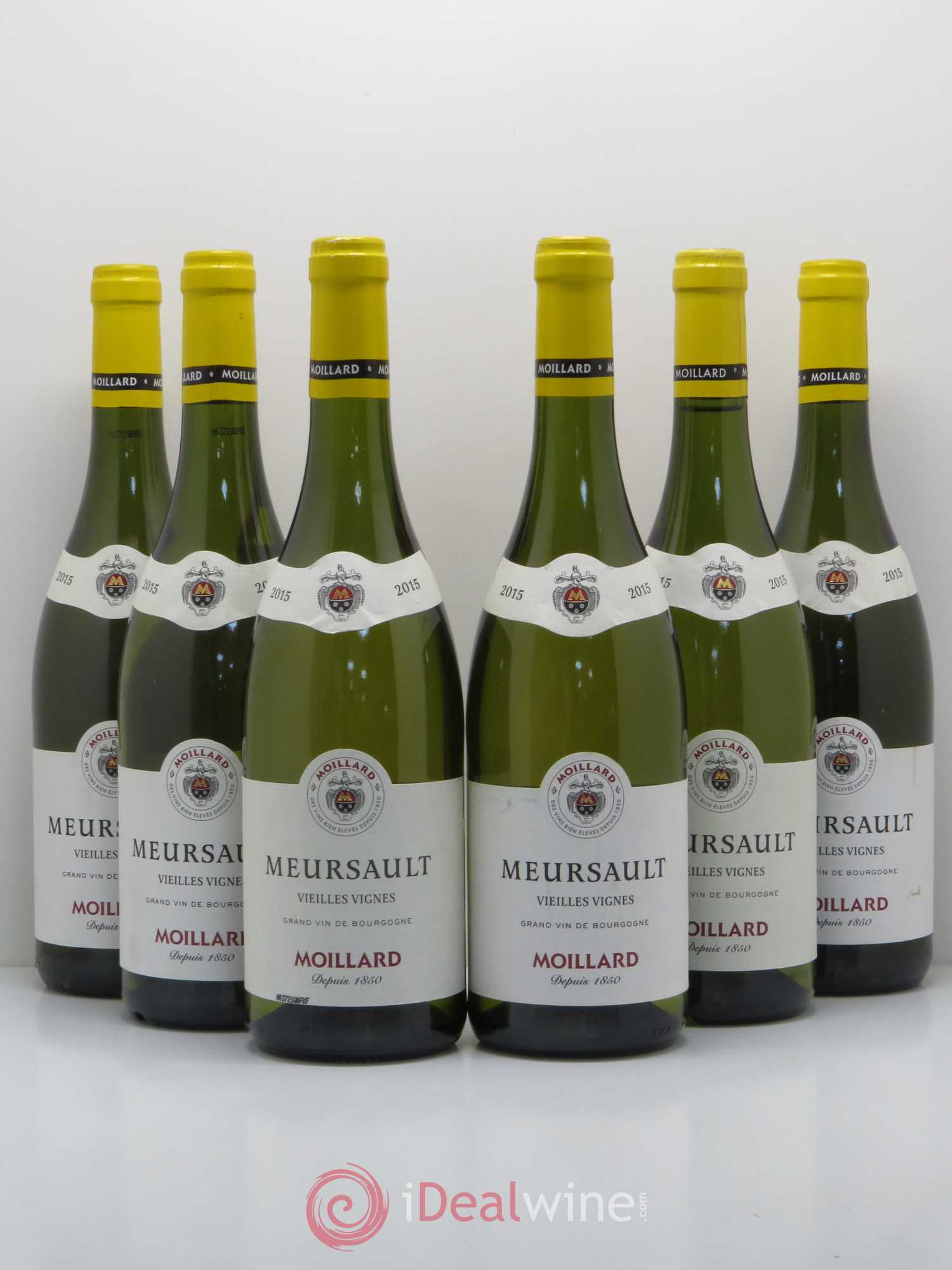 Meursault Vieilles Vignes Moillard 2015 - Posten von 6 Flaschen - 0