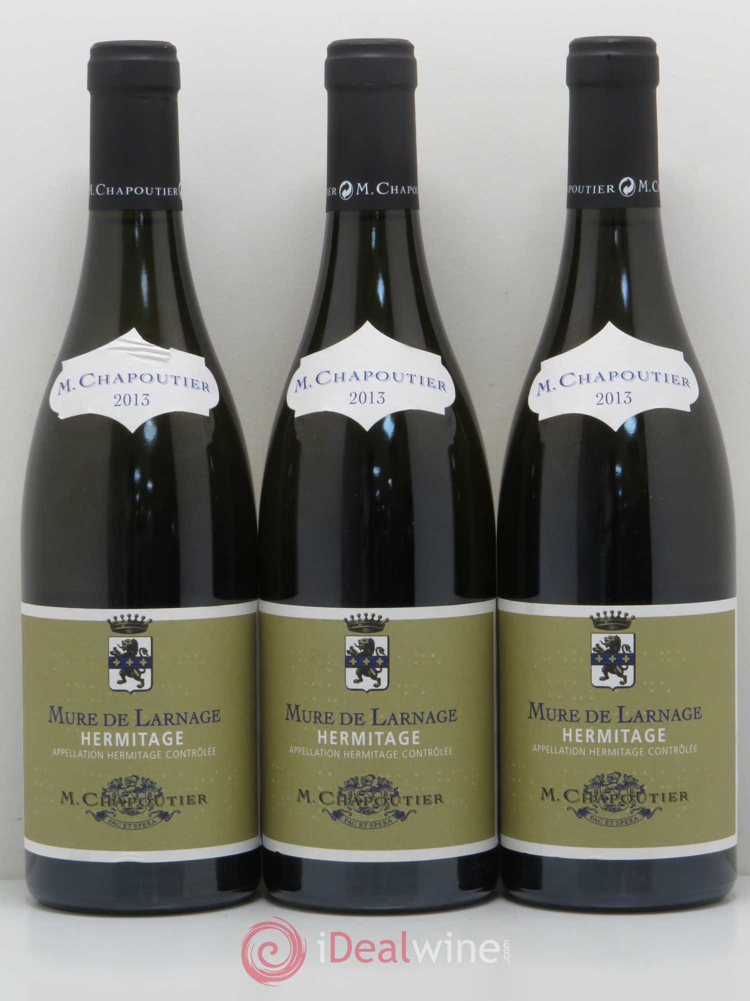 Hermitage Mure De Larnage Chapoutier 2013 - Posten von 6 Flaschen - 2