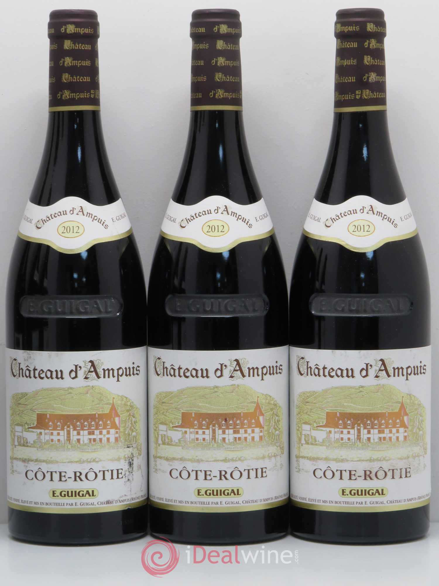 Côte-Rôtie Château d'Ampuis Guigal 2012 - Lot de 6 bouteilles - 1
