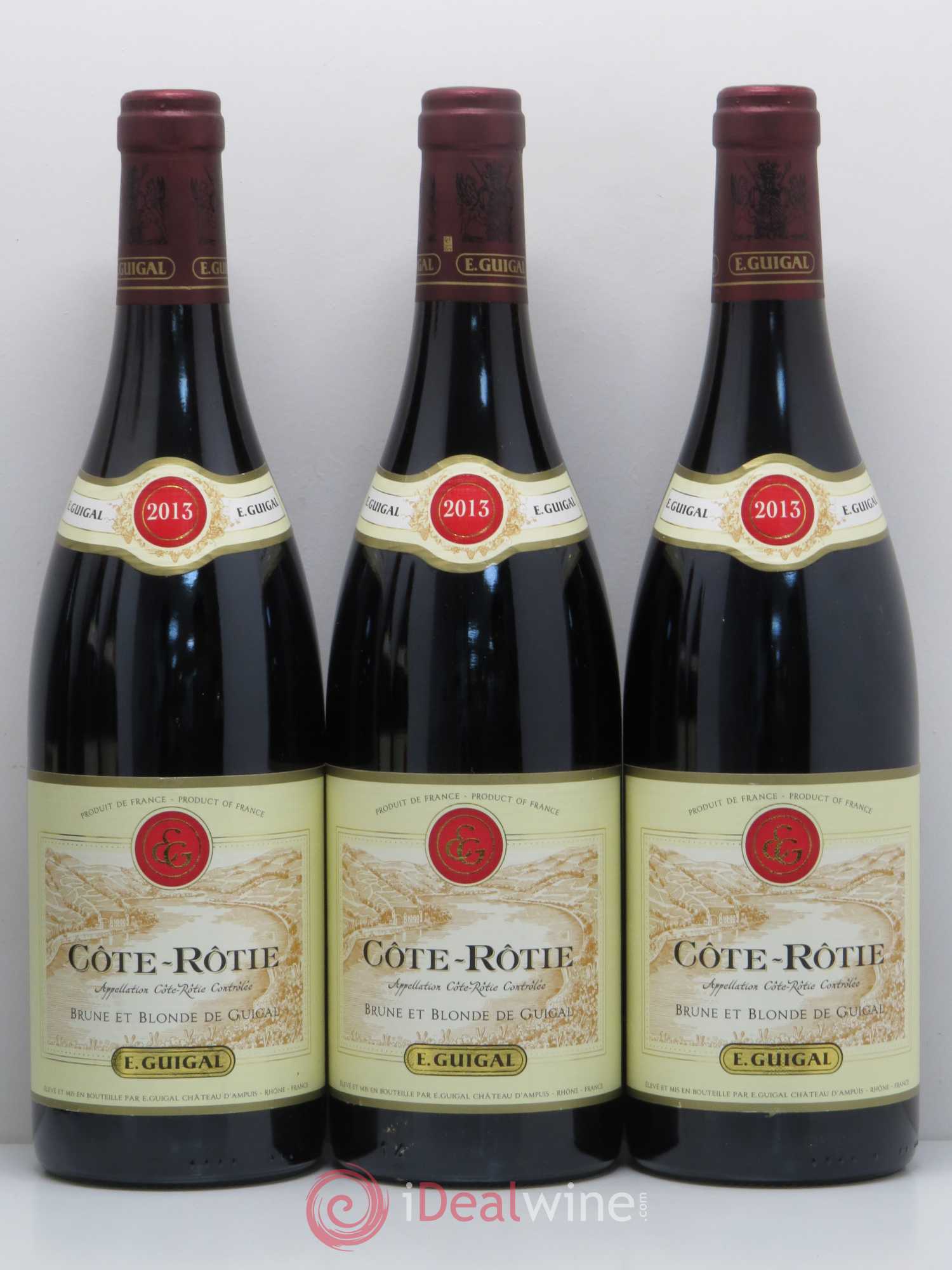 Côte-Rôtie Côtes Brune et Blonde Guigal 2013 - Lot de 6 bouteilles - 1