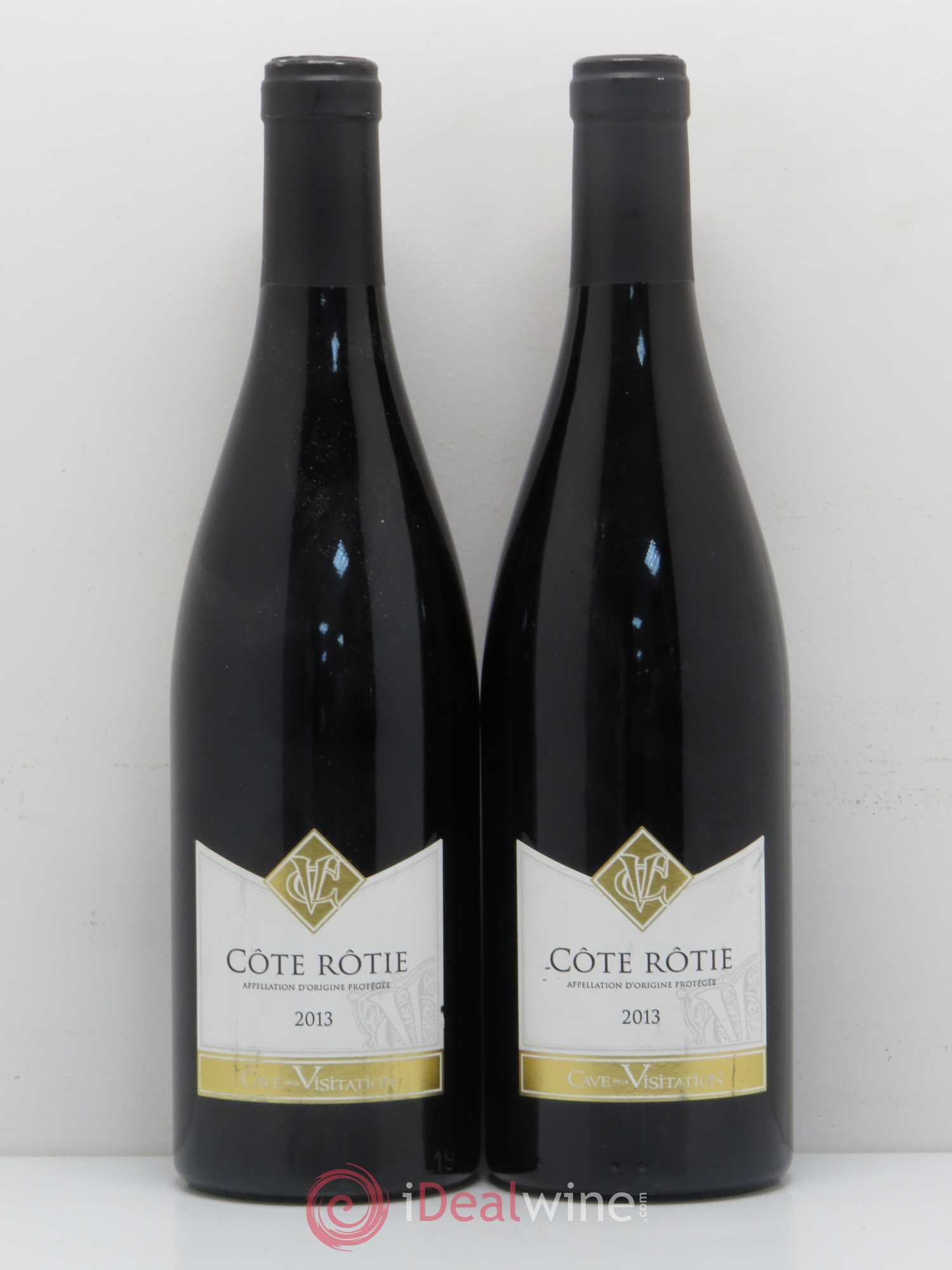 Côte-Rôtie Cave de la Visitation 2013 - Posten von 2 Flaschen - 0