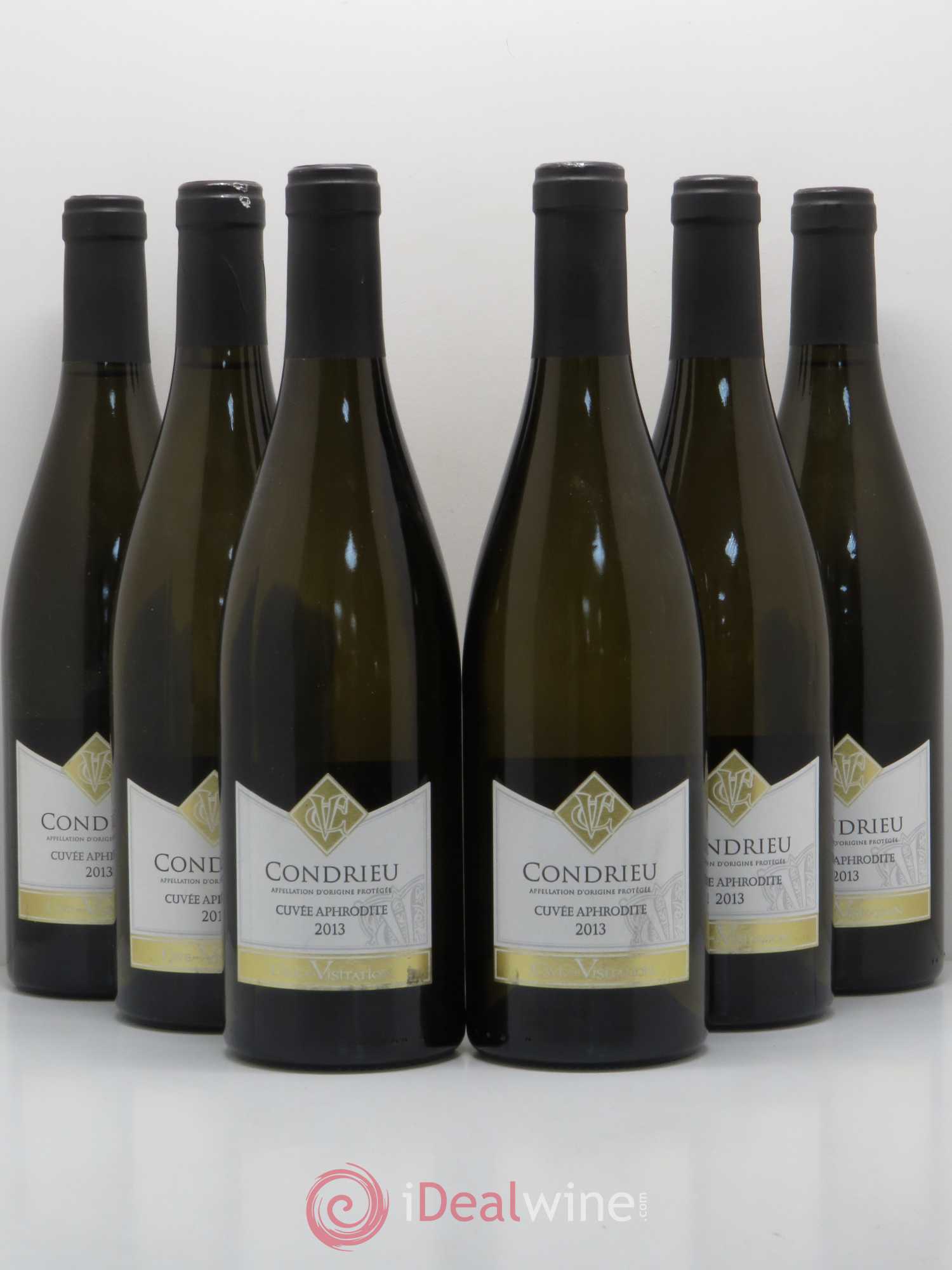 Condrieu Cuvée Aphrodite Cave de la Visitation 2013 - Posten von 6 Flaschen - 0